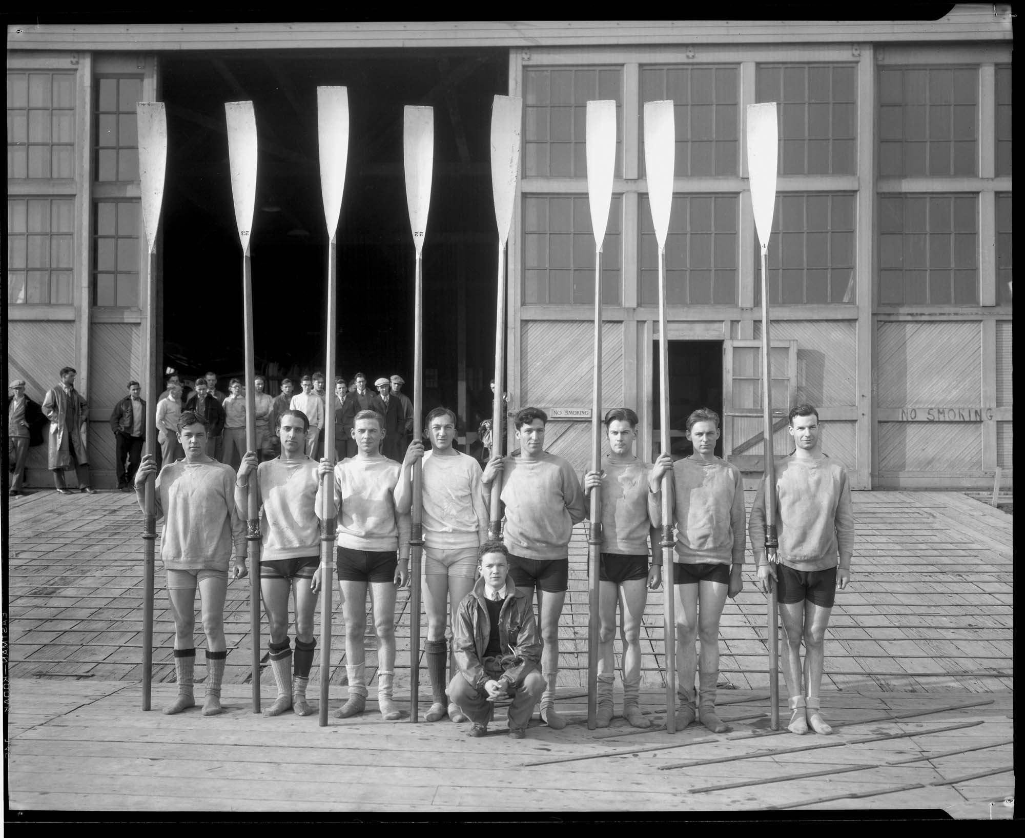 Image of Freshman crew at the University of Washington, circa 1927