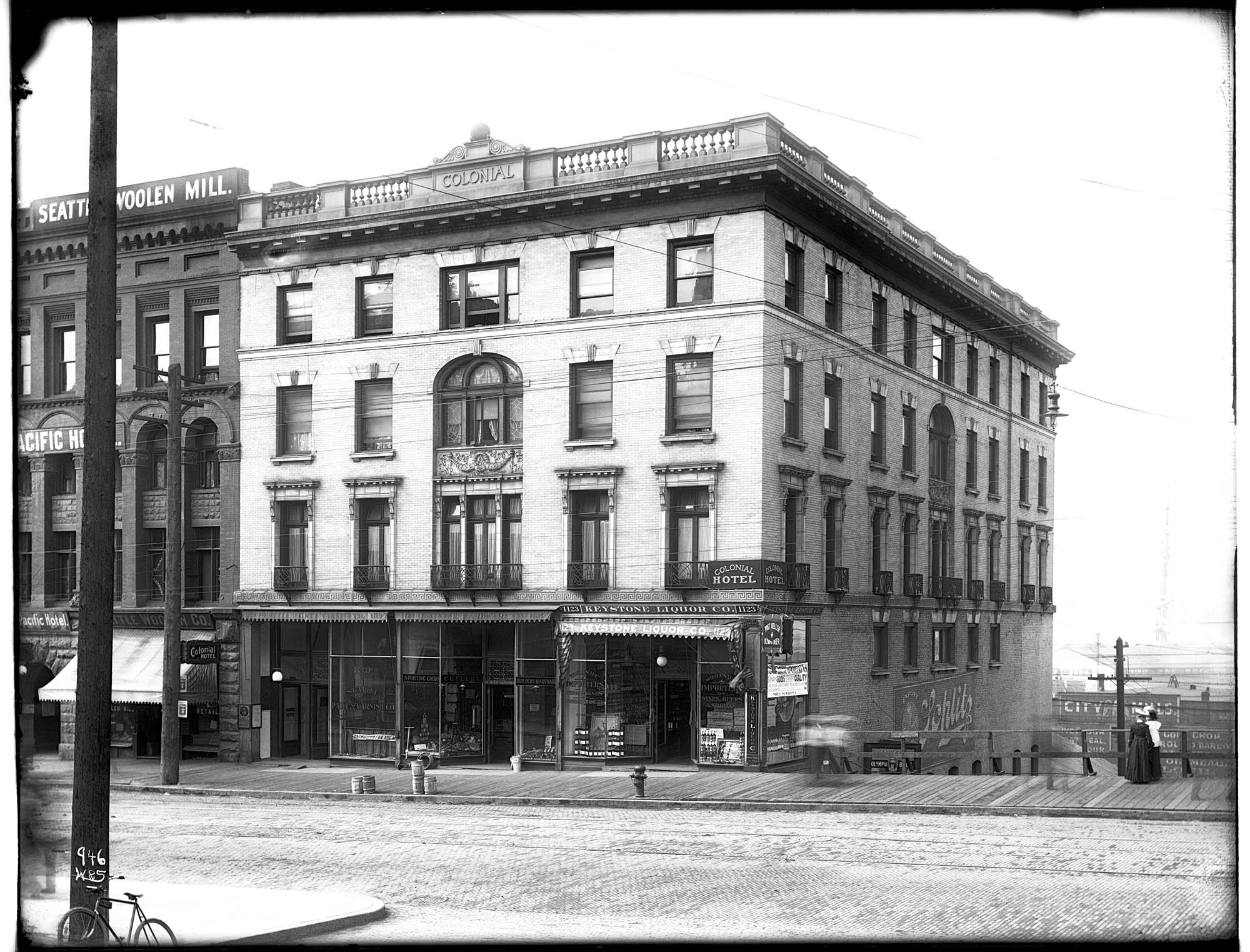 Image of Colonial Hotel, Seattle, circa 1911