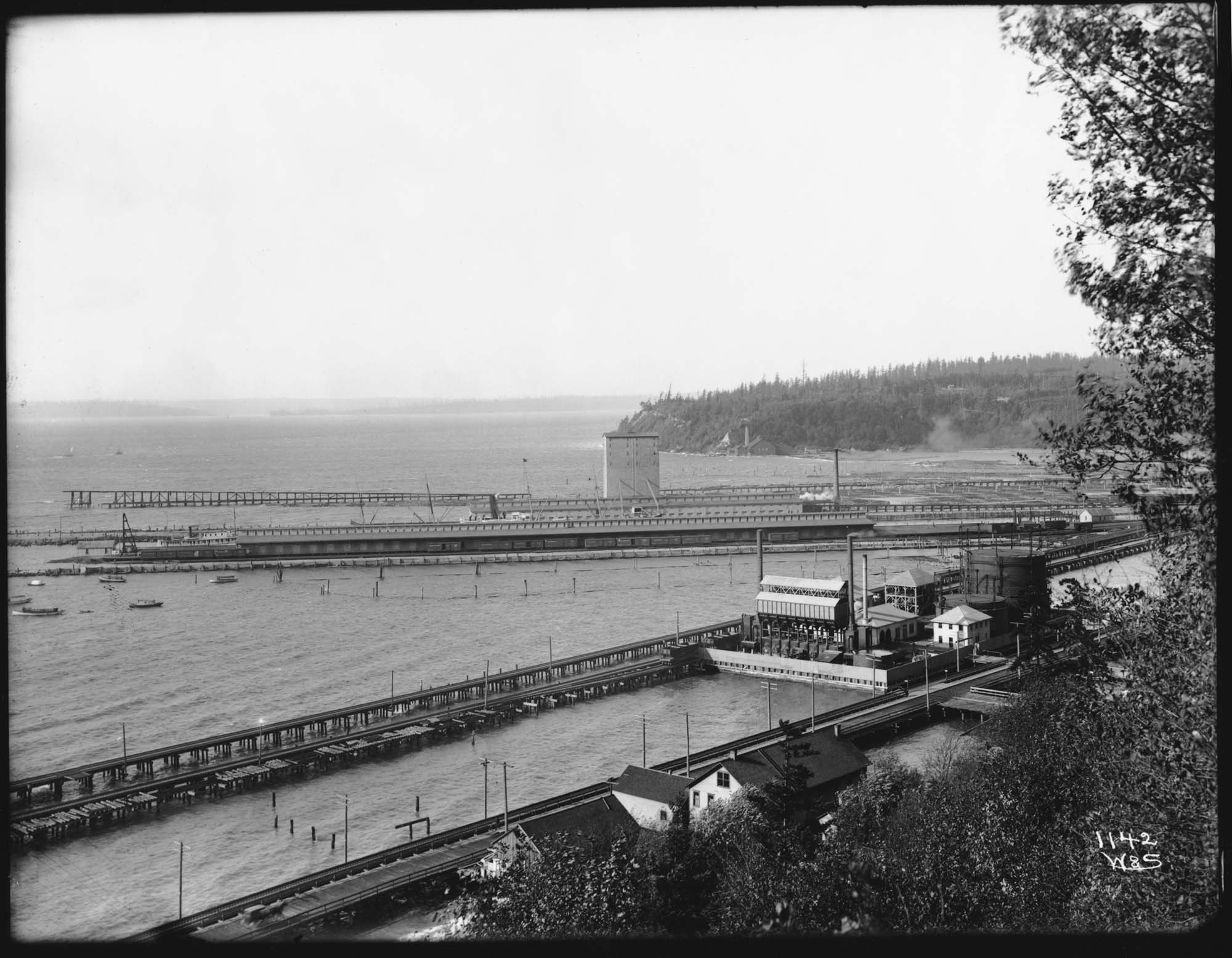 Image of Great Northern Dock, Seattle, circa 1911