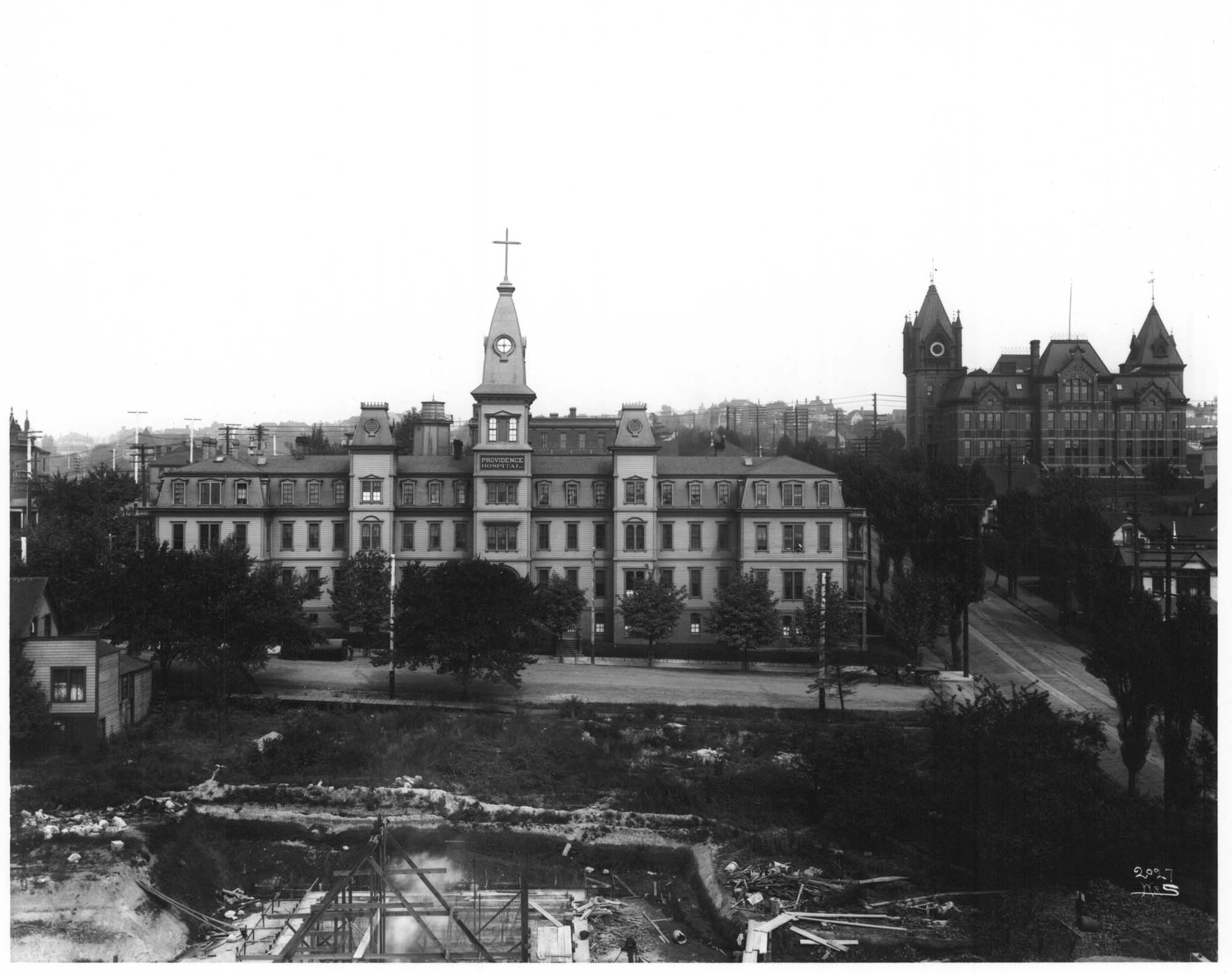 Image of Providence Hospital, Seattle, 1911