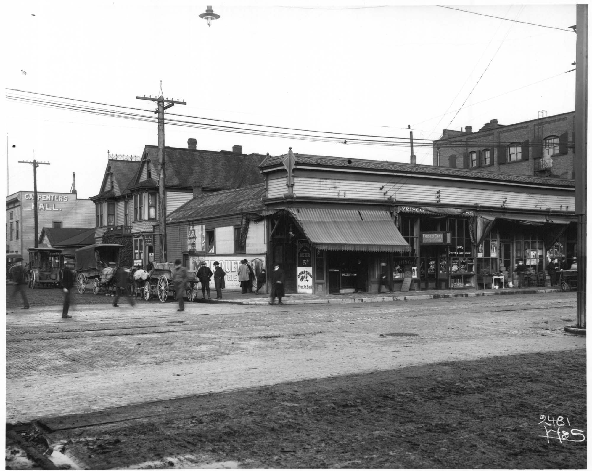 Image of Fourth and Pike, Seattle, circa 1903