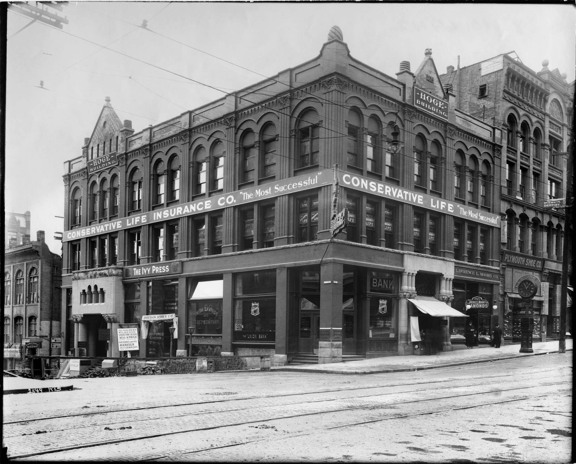 Image of Hoge Building, Seattle, circa 1905