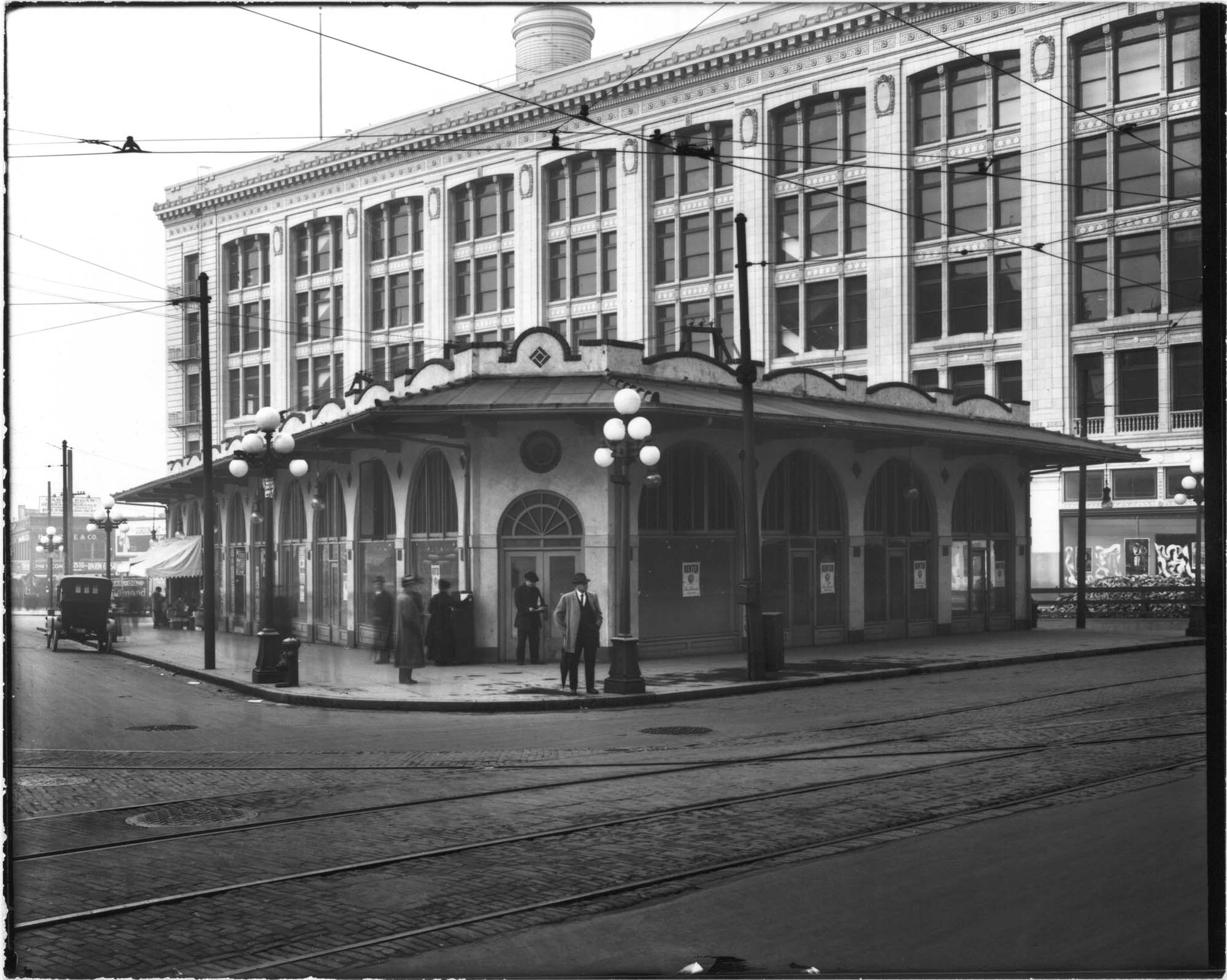 Image of Pine and Westlake, Seattle, circa 1917