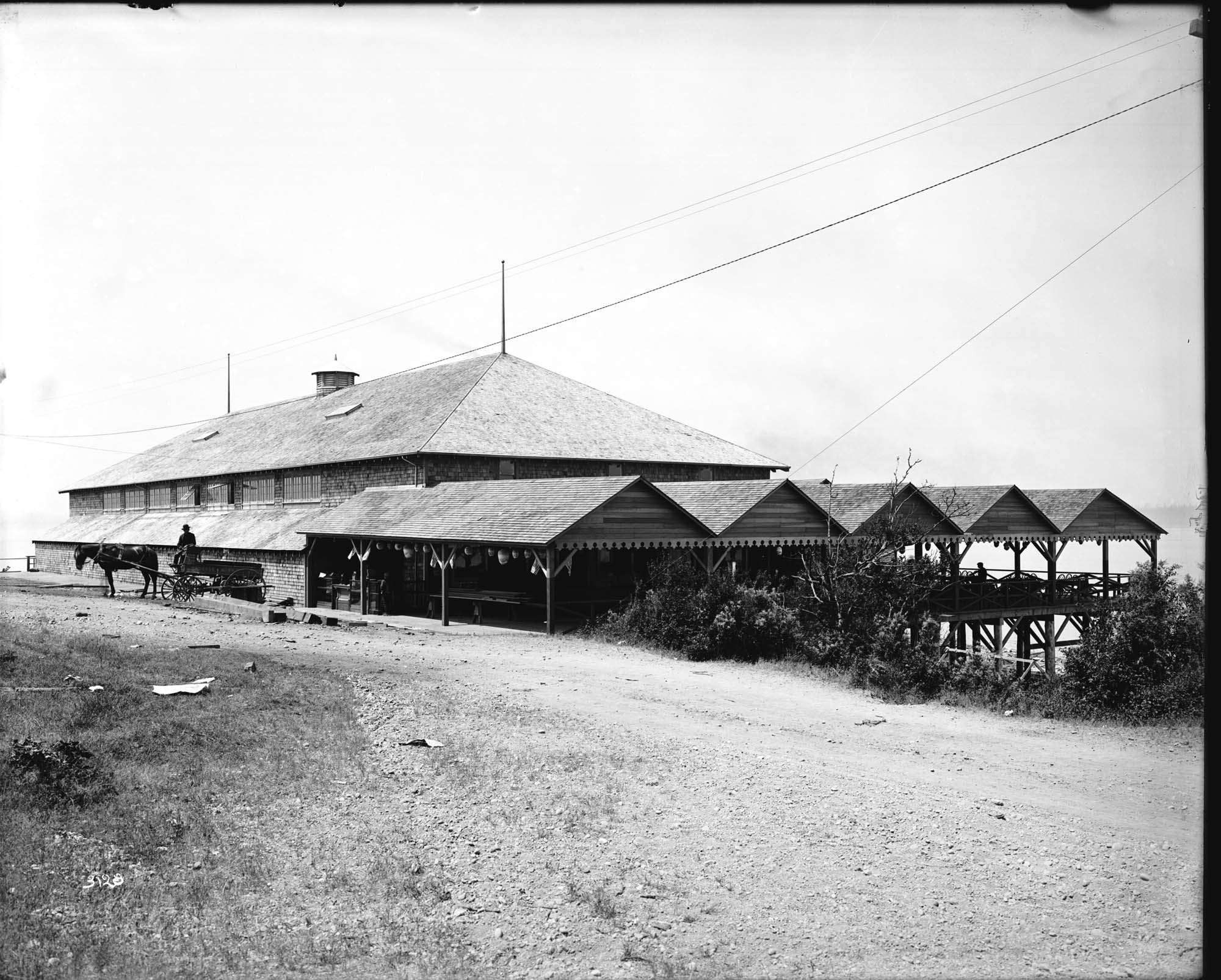 Image of Exterior of Alki Natatorium, 1905