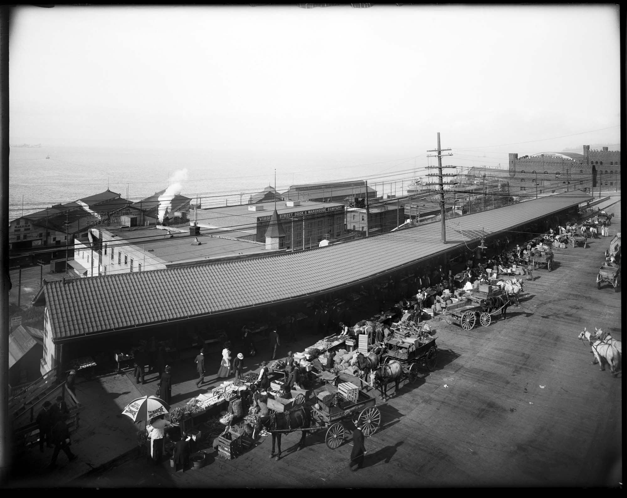 Image of Pike Place Market, Seattle, circa 1911