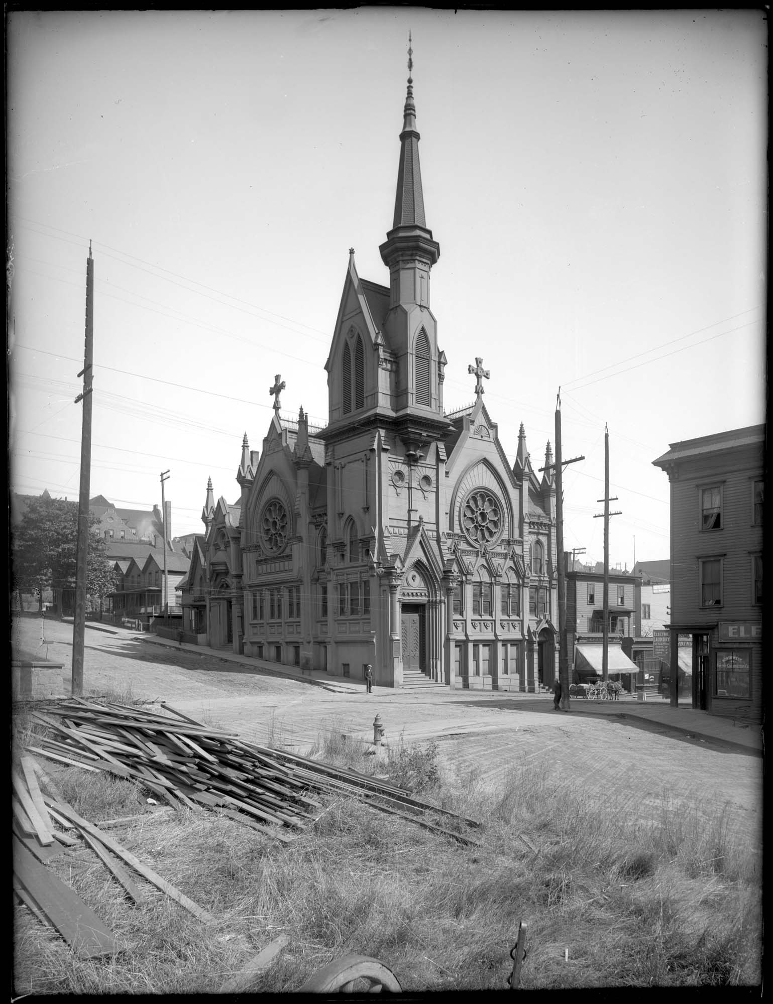 Image of First Methodist Episcopal Church at Third Ave. and Marion St., 1905