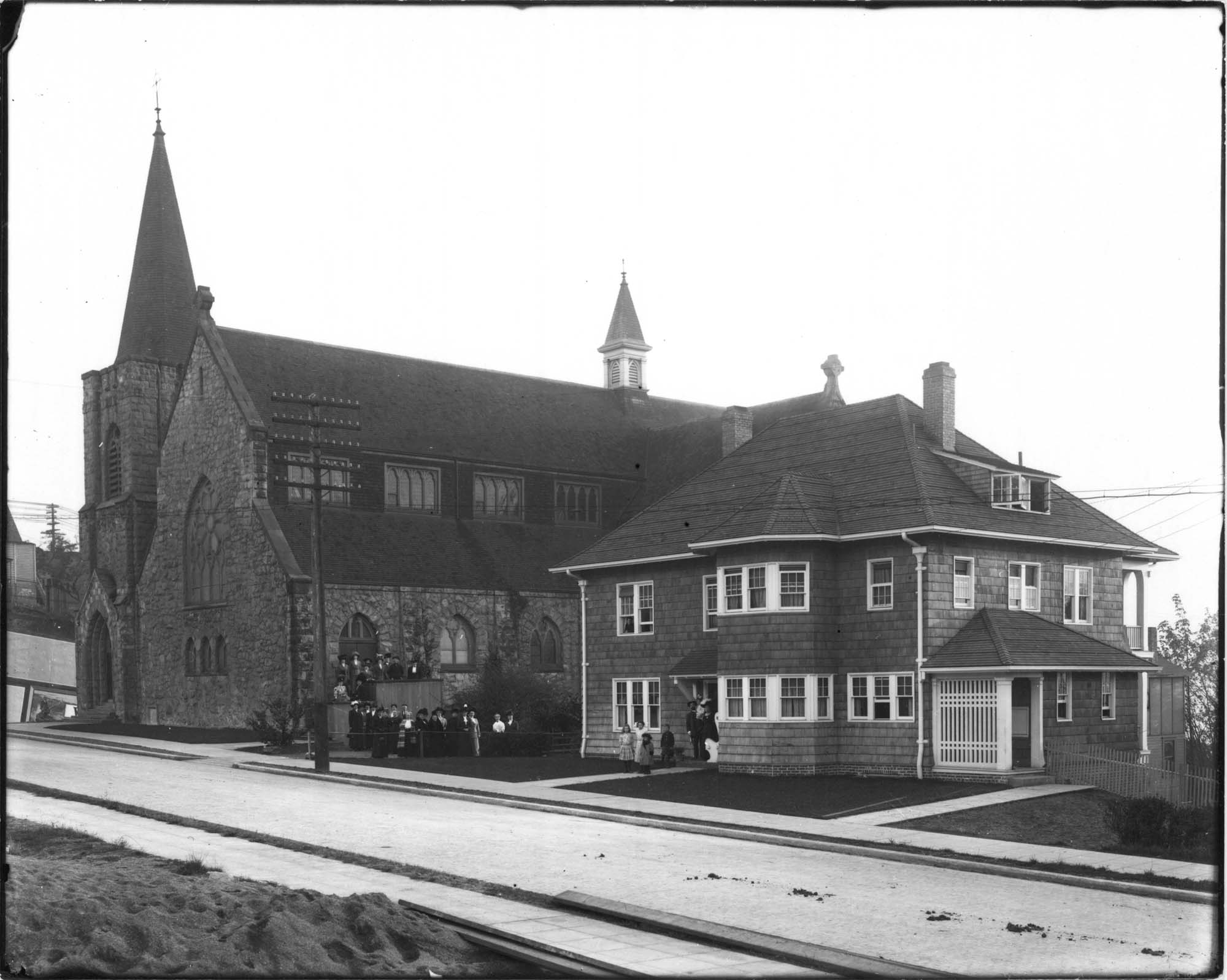 Image of Trinity Parish Episcopal Church, Seattle, 1905