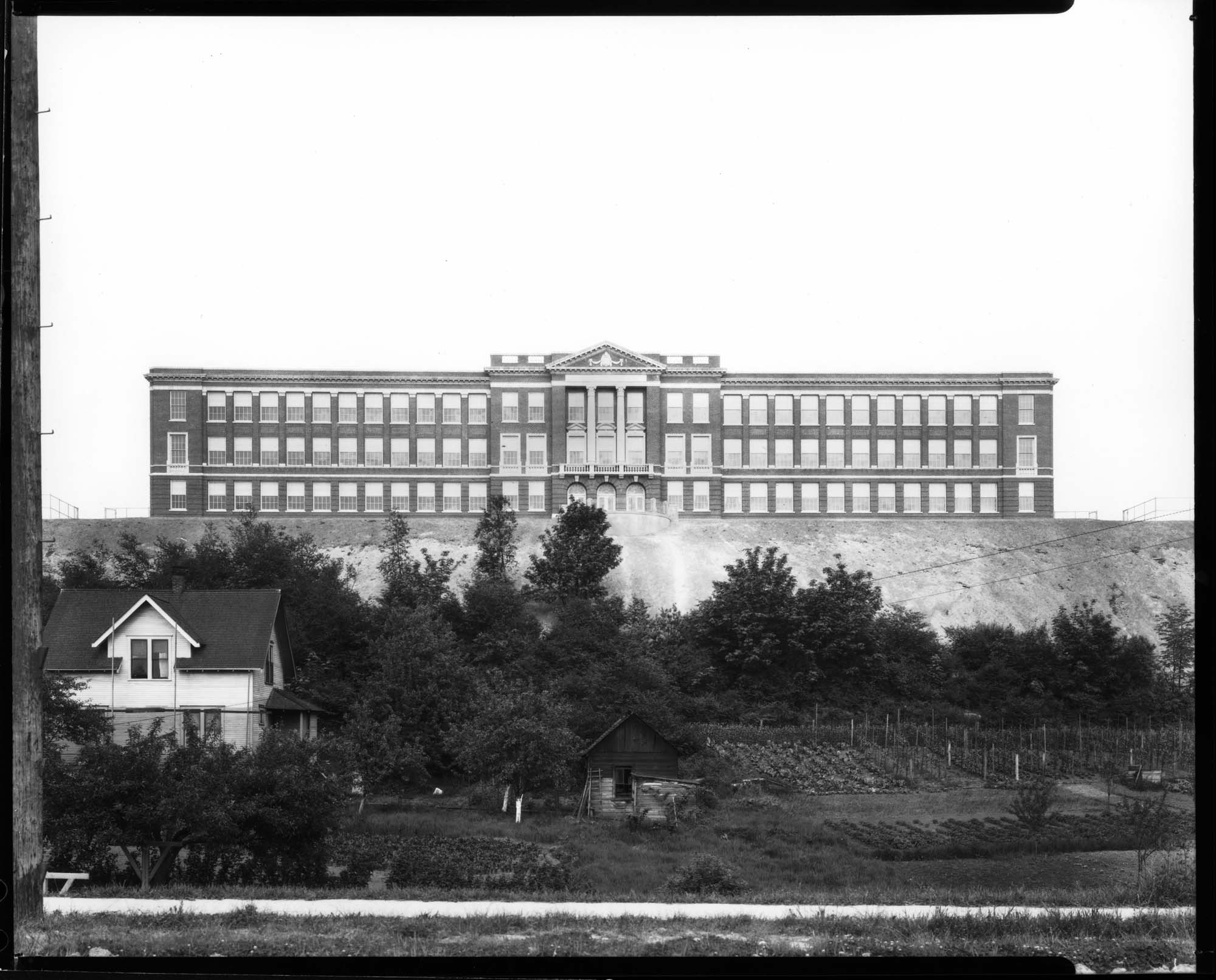 Image of Grover Cleveland High School, circa 1927