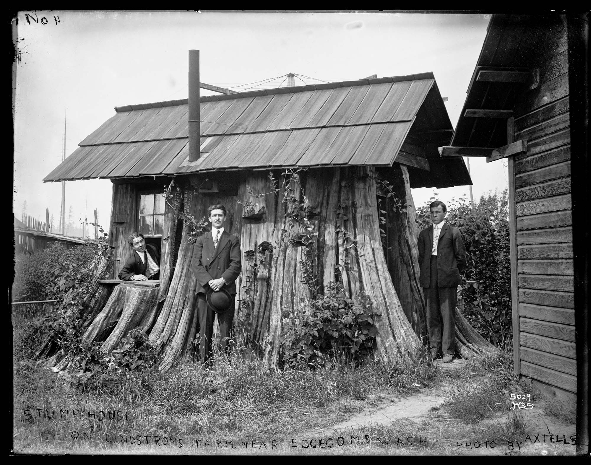 Image of Stump House, circa 1905