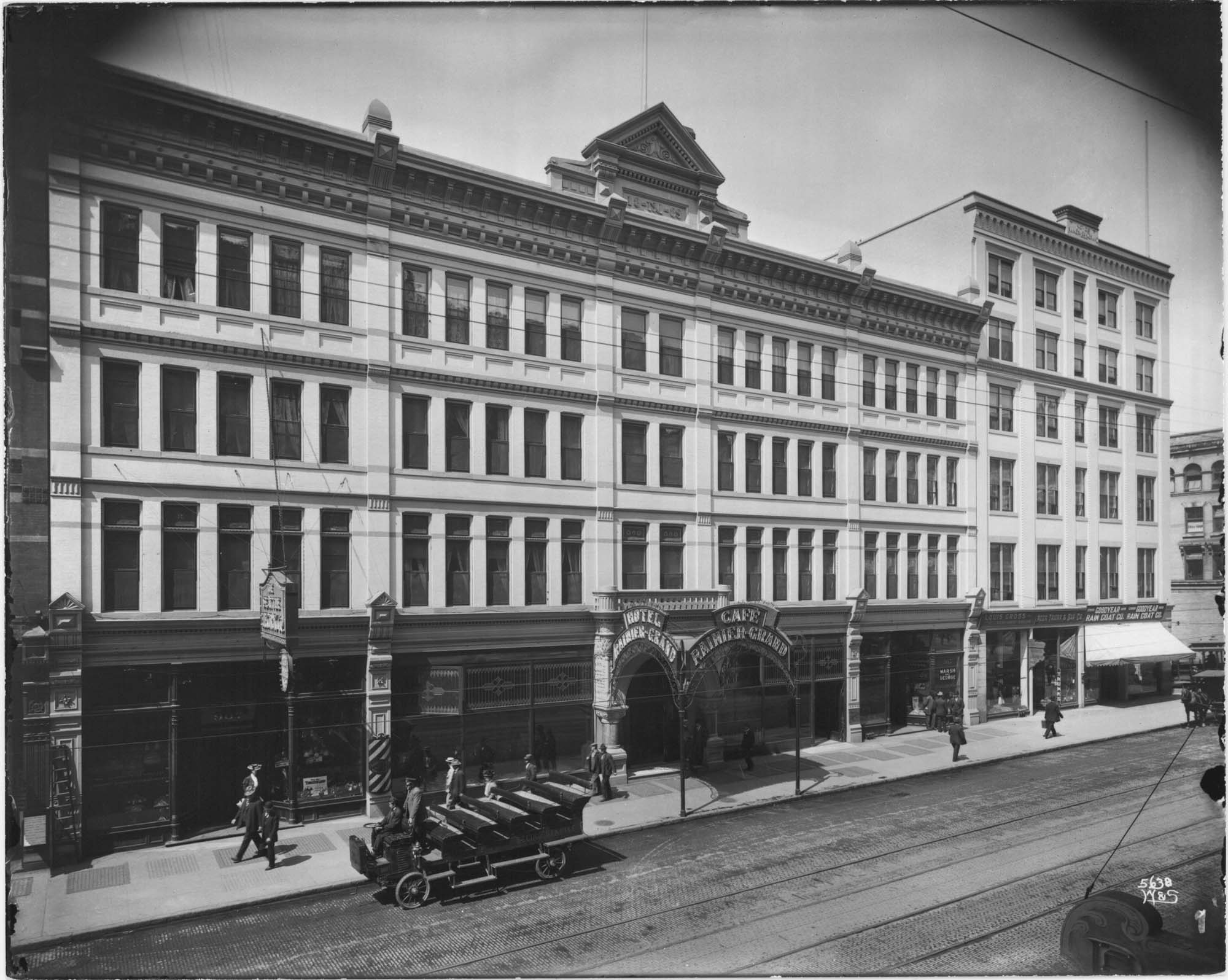 Image of Rainier Grand Hotel, Seattle, circa 1908