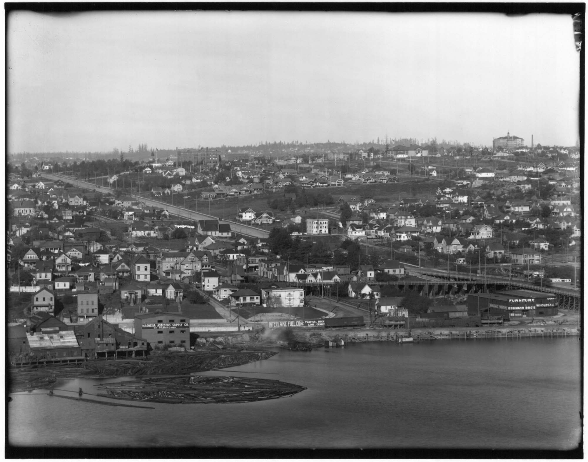 Image of Fremont and Wallingford neighborhoods, Seattle, circa 1906