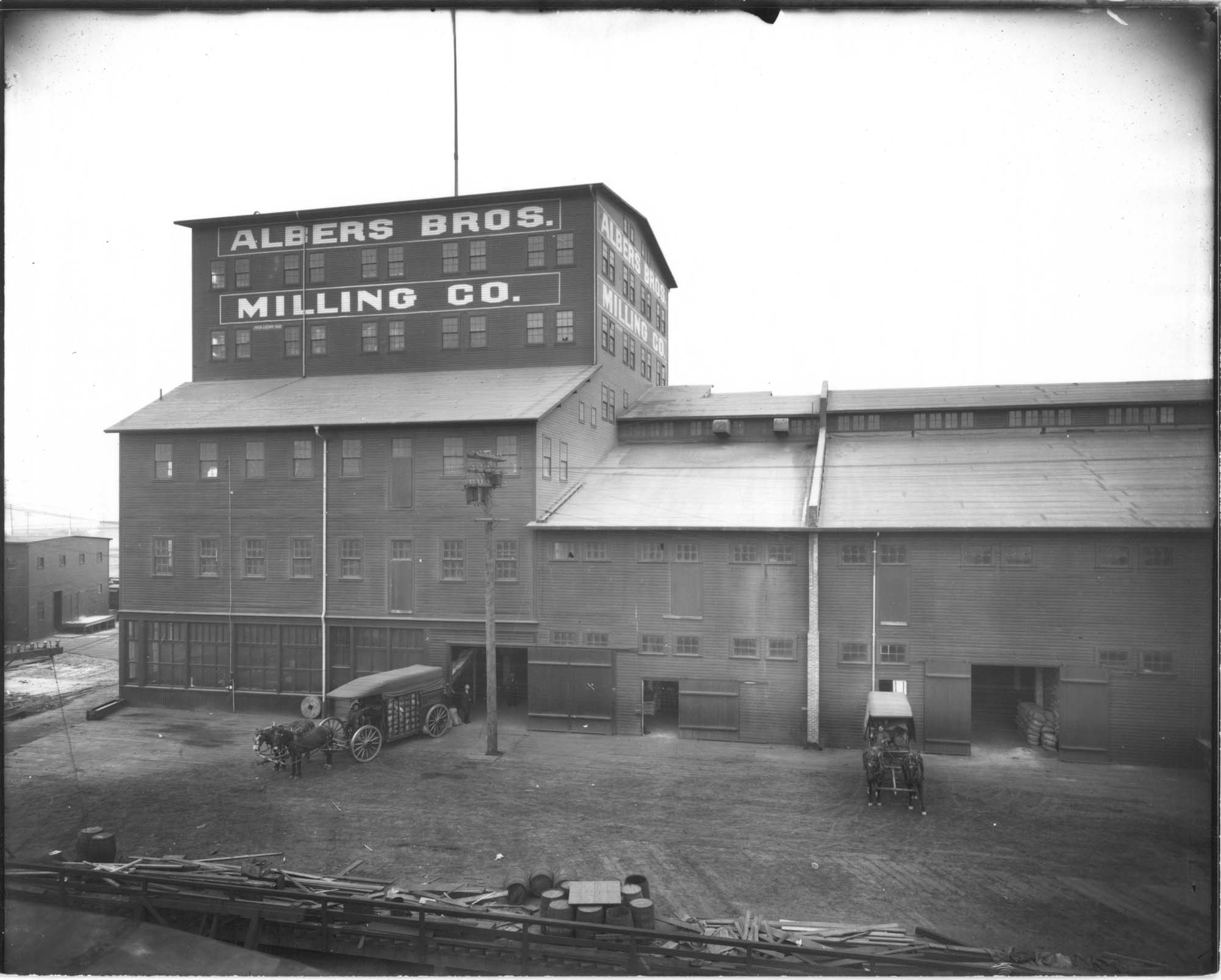 Image of Albers Bros. Milling Co., Seattle, circa 1907