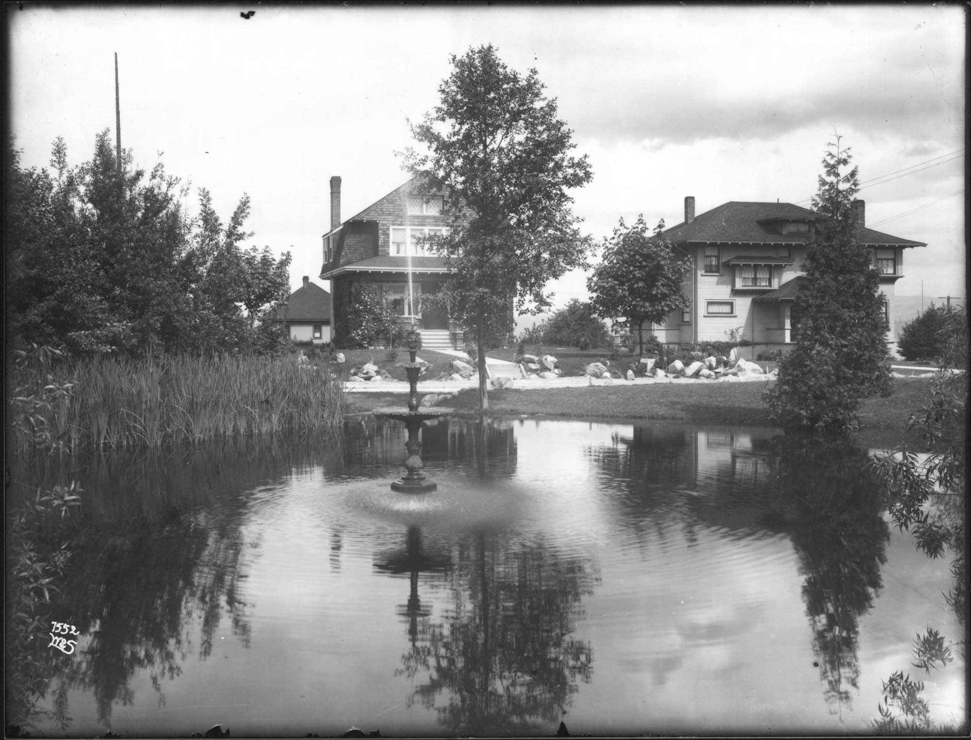 Image of Pond in Denny Blaine Park, Seattle, circa 1912