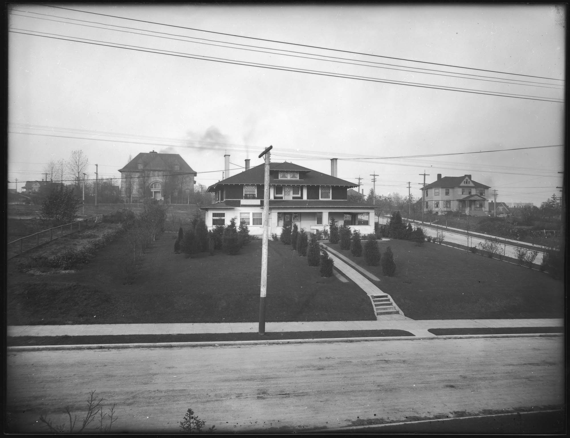 Image of Clarance B. Blethen residence, Seattle, circa 1912