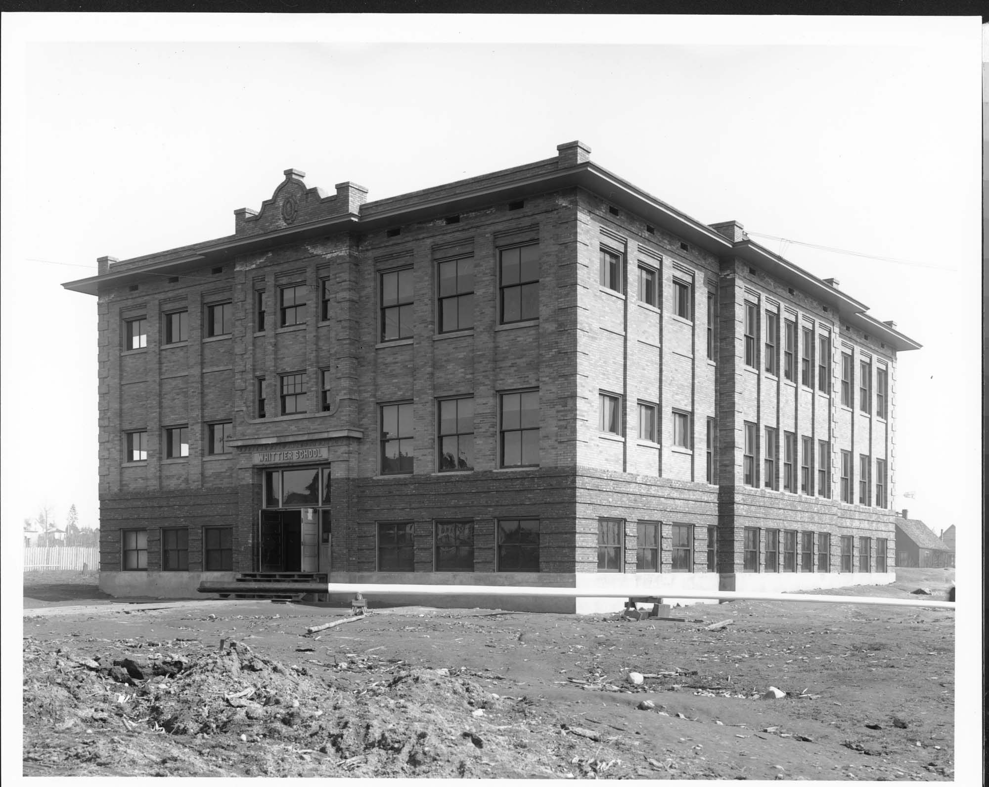 Image of Whittier School, circa 1908