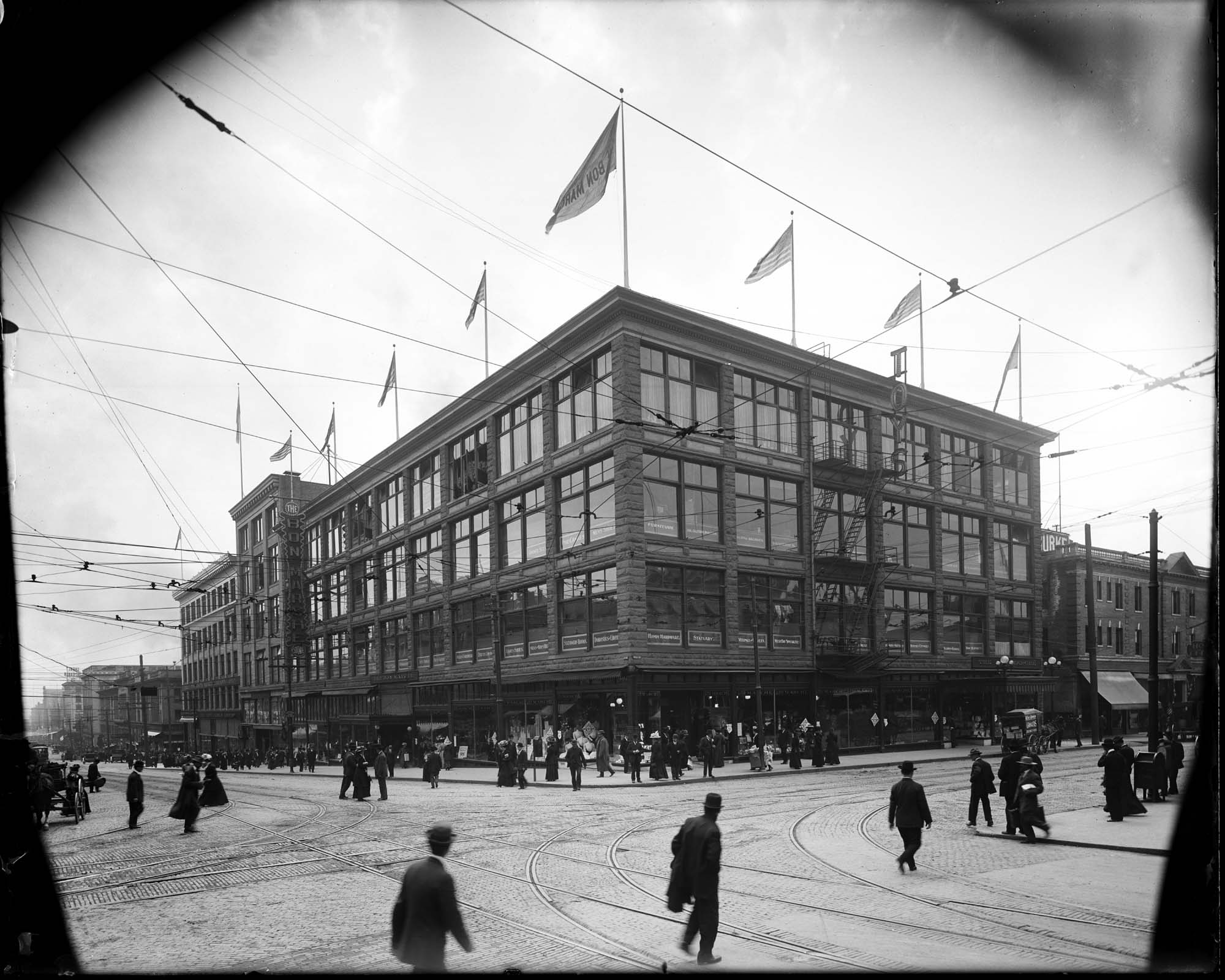 Image of Bon Marche, Seattle, circa 1911
