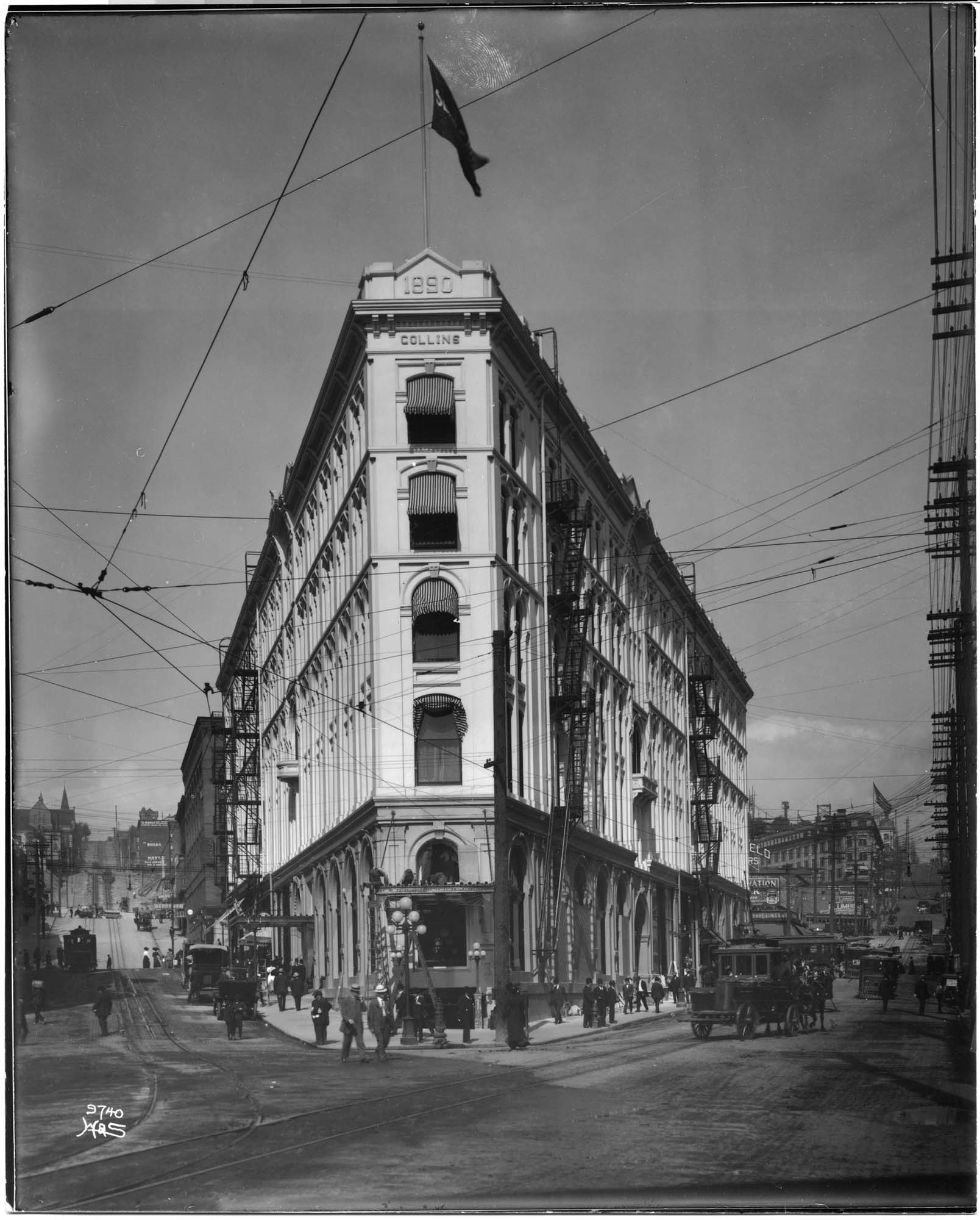 Image of Hotel Seattle, Seattle, circa 1909