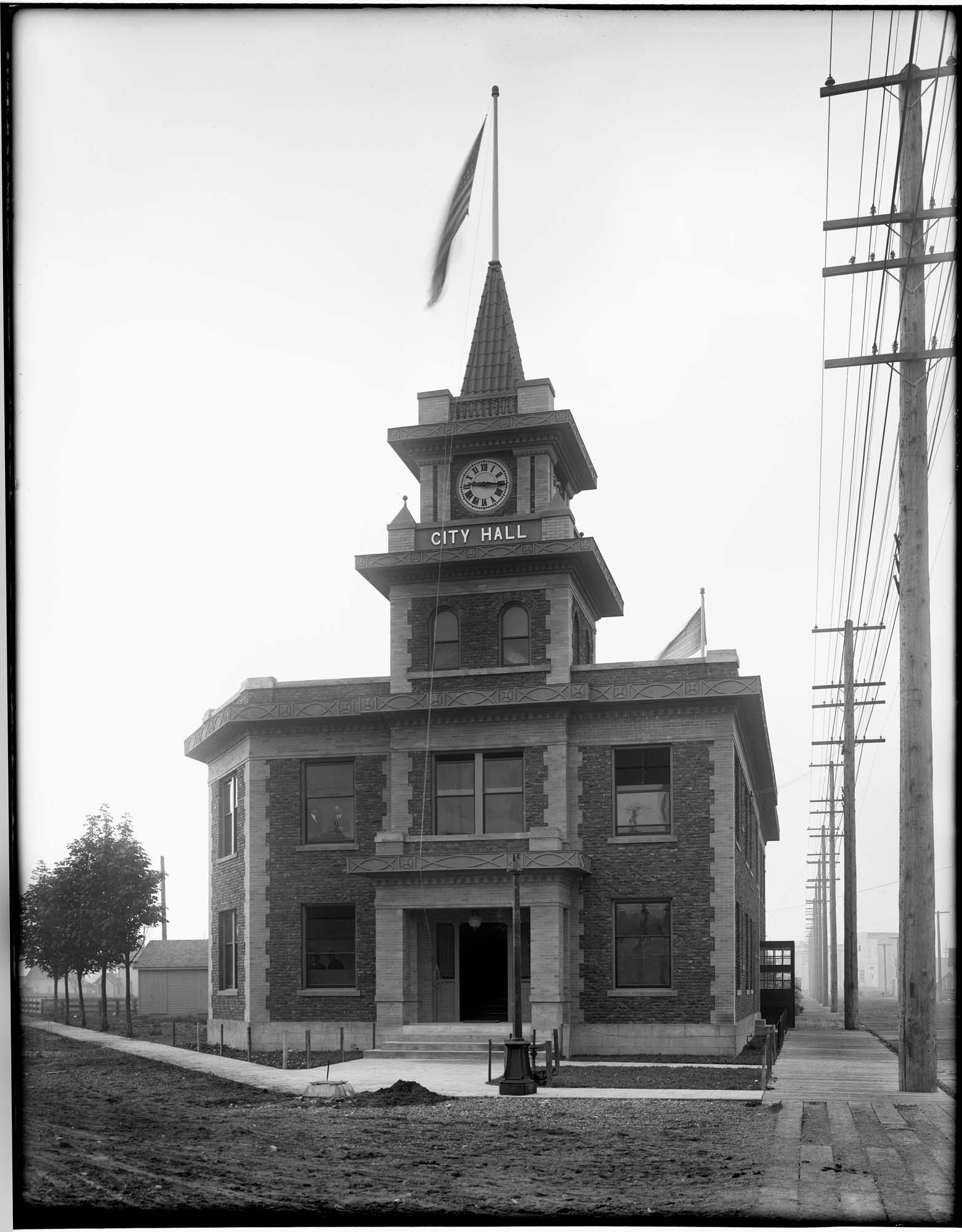 Image of City Hall, Georgetown, circa 1909