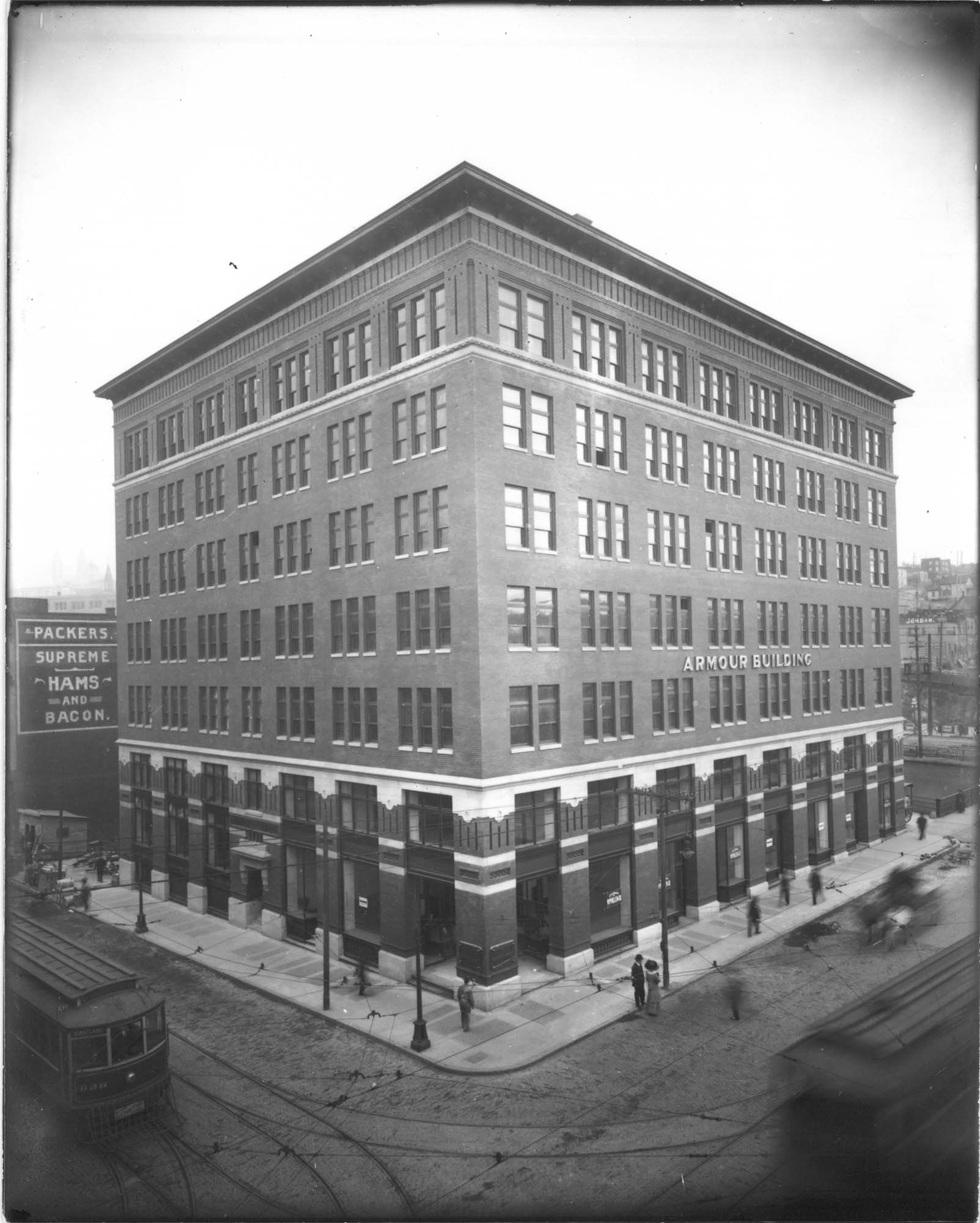 Image of Armour Building, Seattle, circa 1909