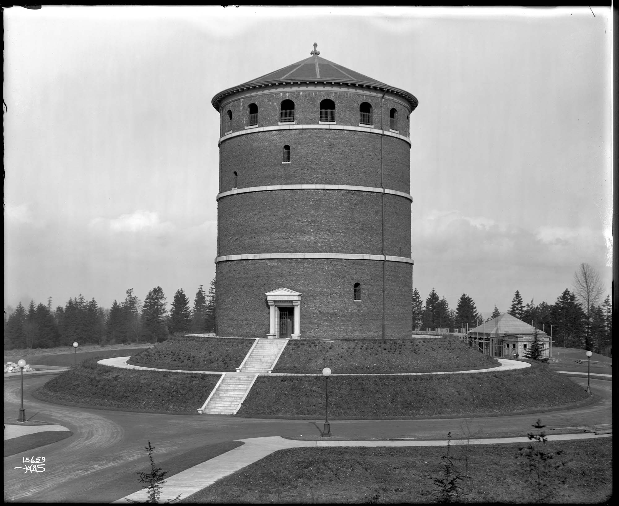 Image of Water tower at Volunteer Park, 1913