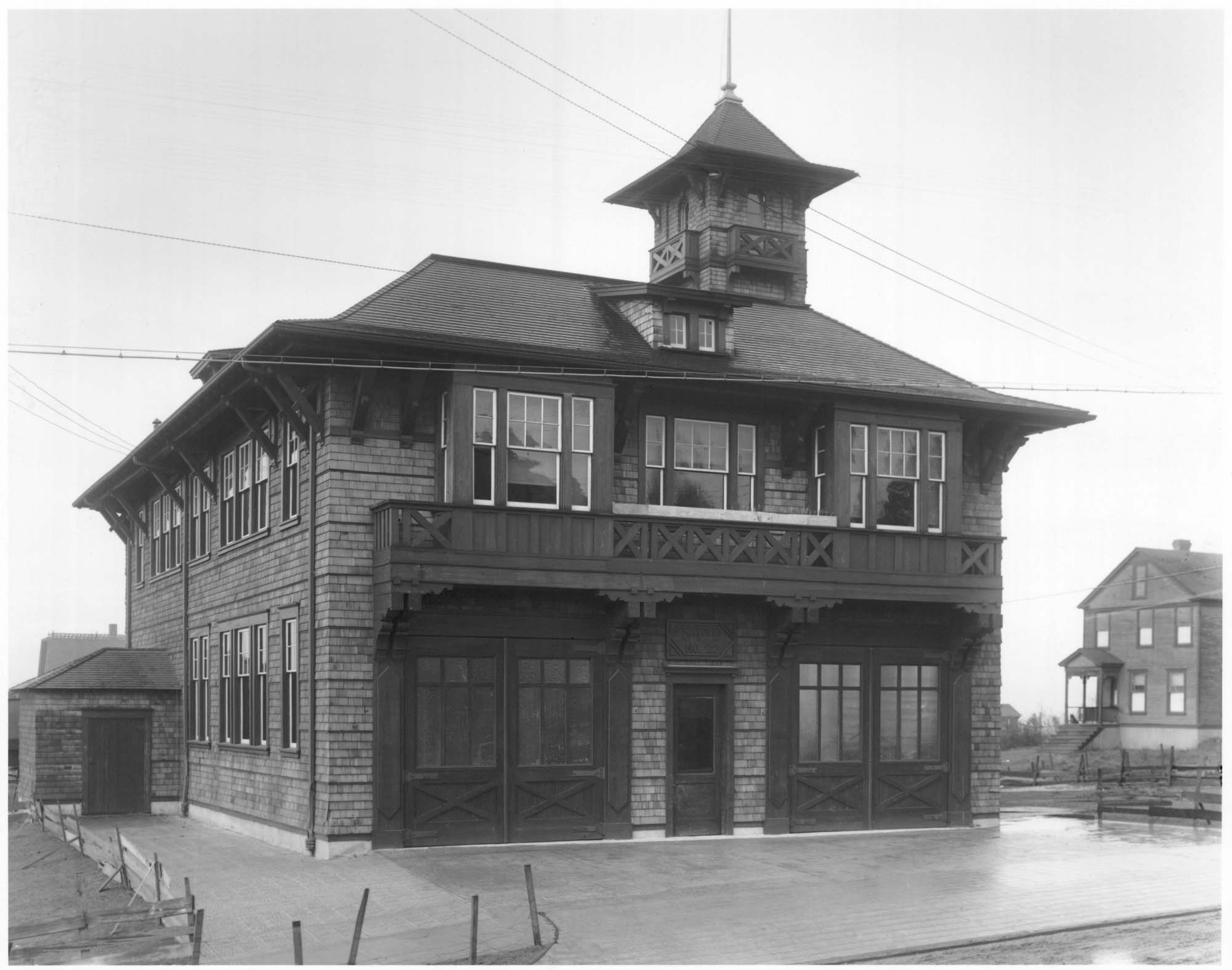 Image of Fire Station No. 22, Seattle, circa 1910