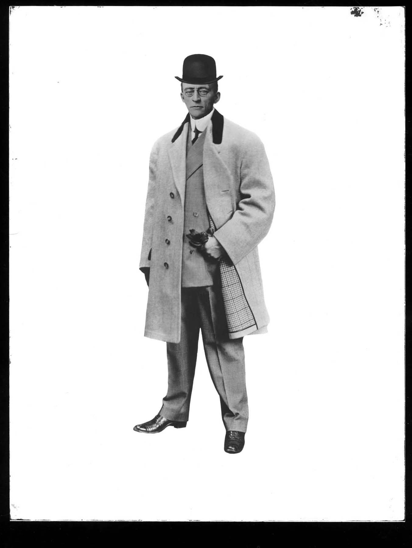 Image of Mayor Hiram C. Gill, circa 1911