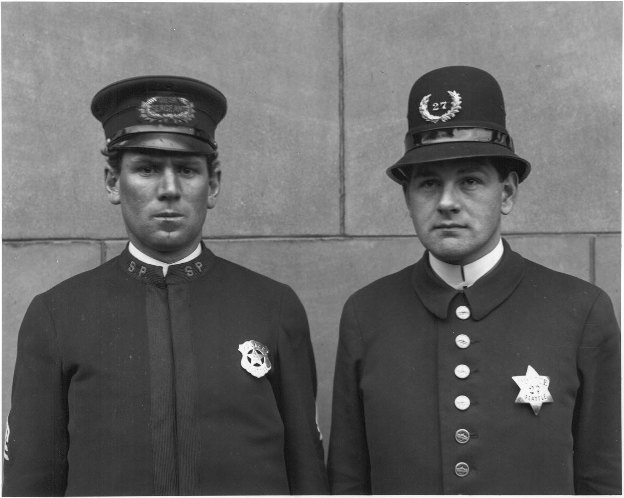 Image of Policemen, Seattle, circa 1909