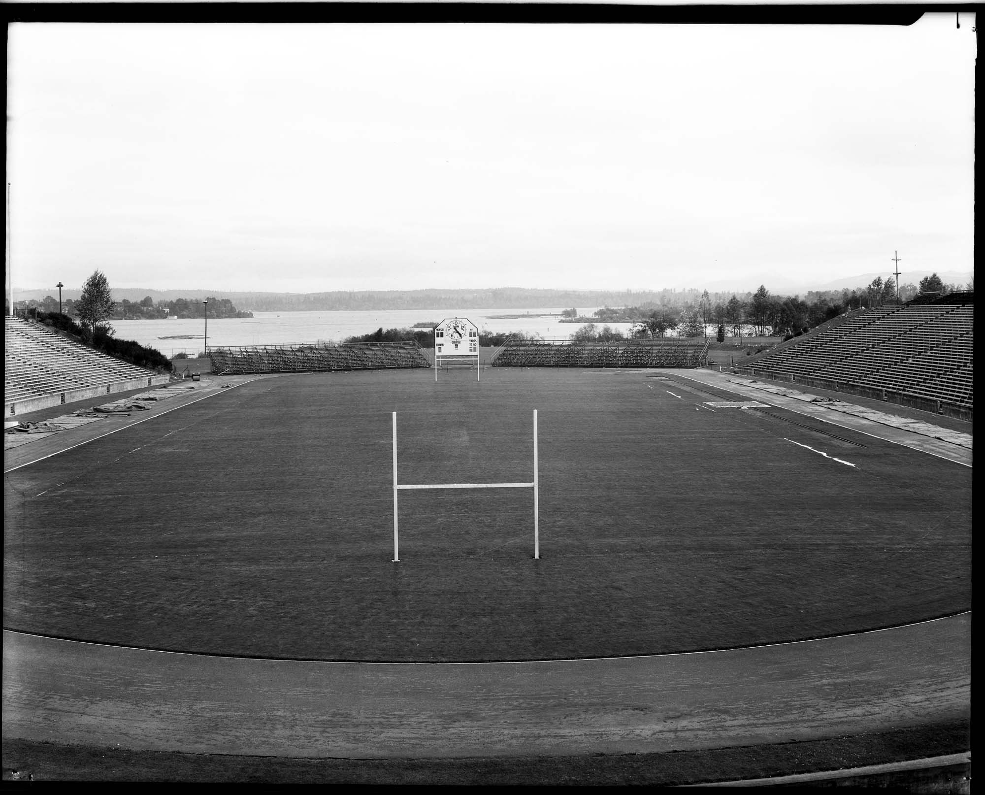 Image of Football field at the University of Washington, circa 1935