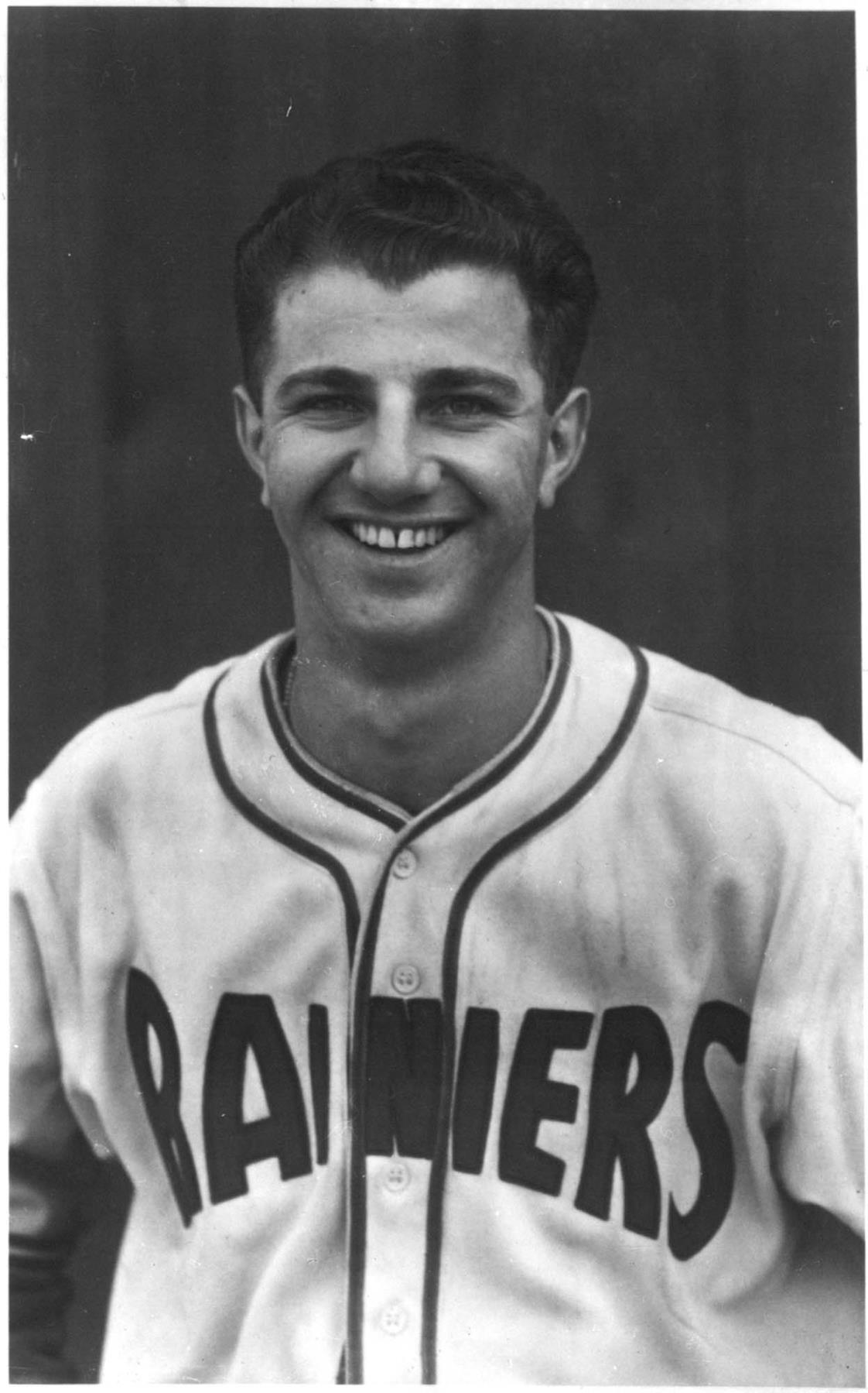 Image of Seattle Rainiers player Edo Vanni, Seattle, circa 1938