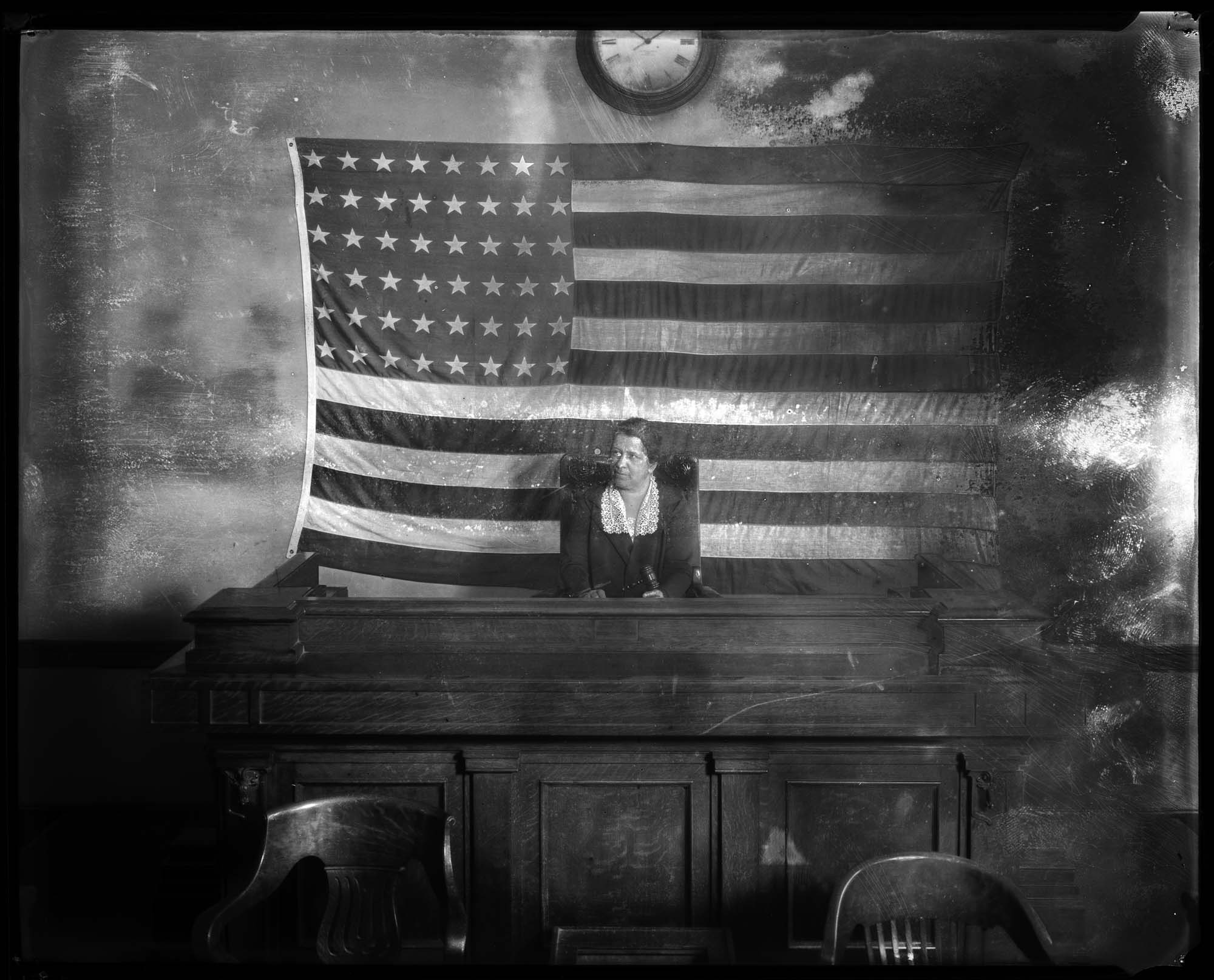 Image of Mayor Bertha Landes, circa 1927