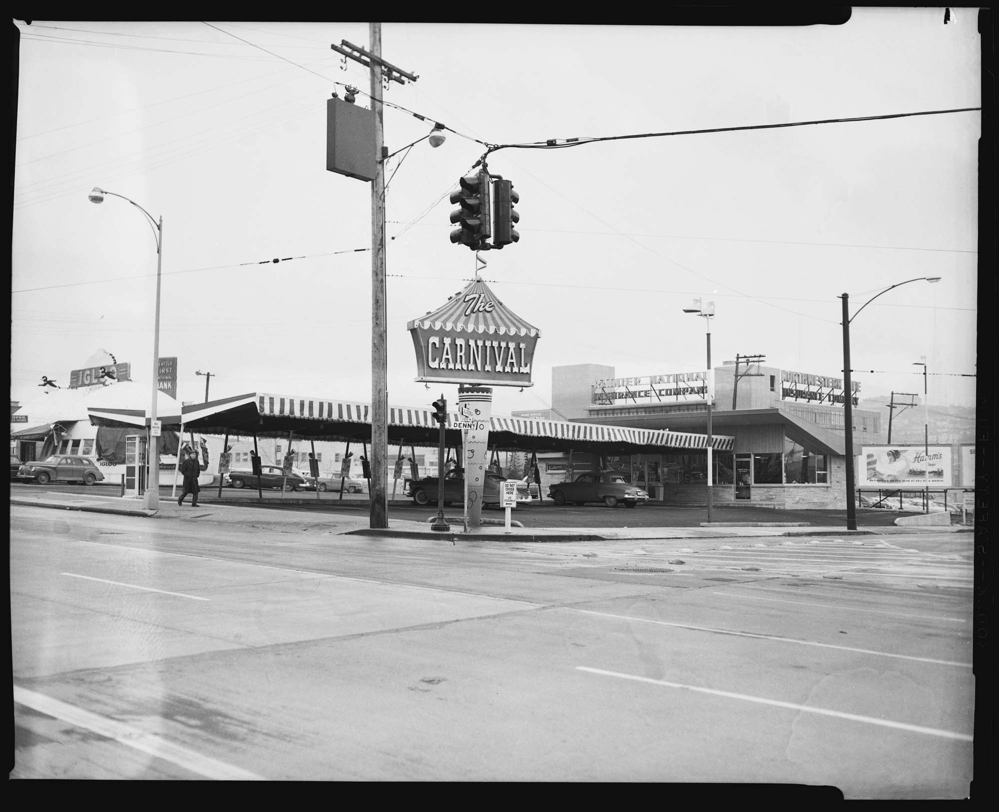 Image of Carnival Drive-in, Seattle, 1955