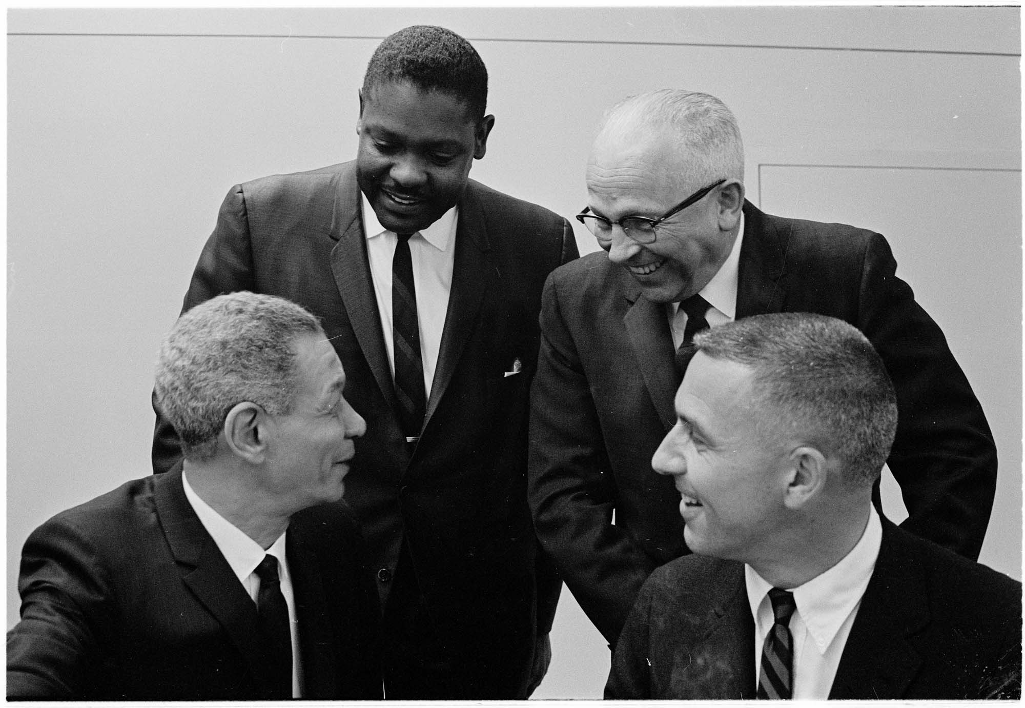 Image of J.D. 'Dorm' Braman, Edwin T. Pratt, Edwin C. Berry, Benjamin Weeks, 1967