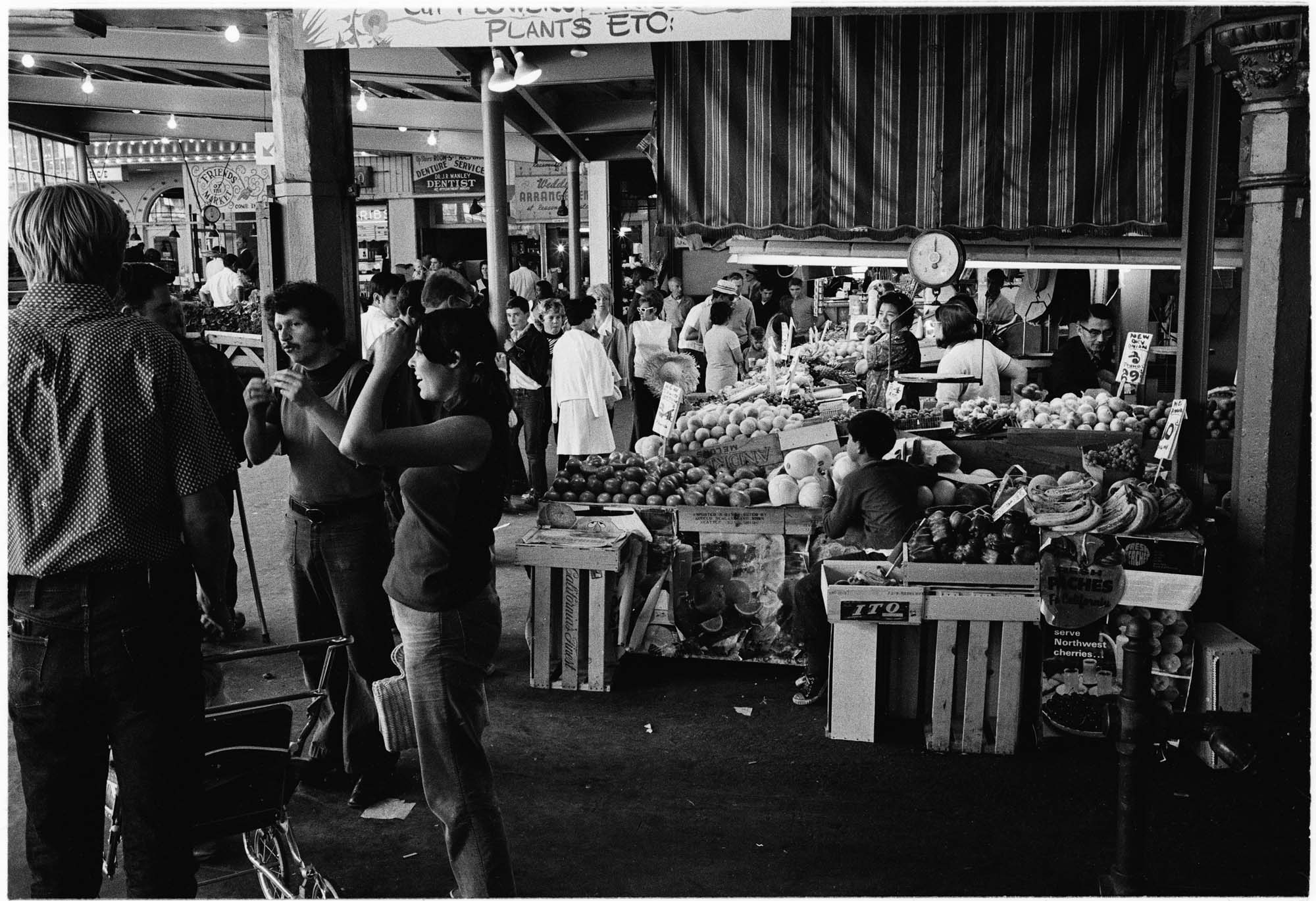 Image of Pike Place Market, Seattle, 1969