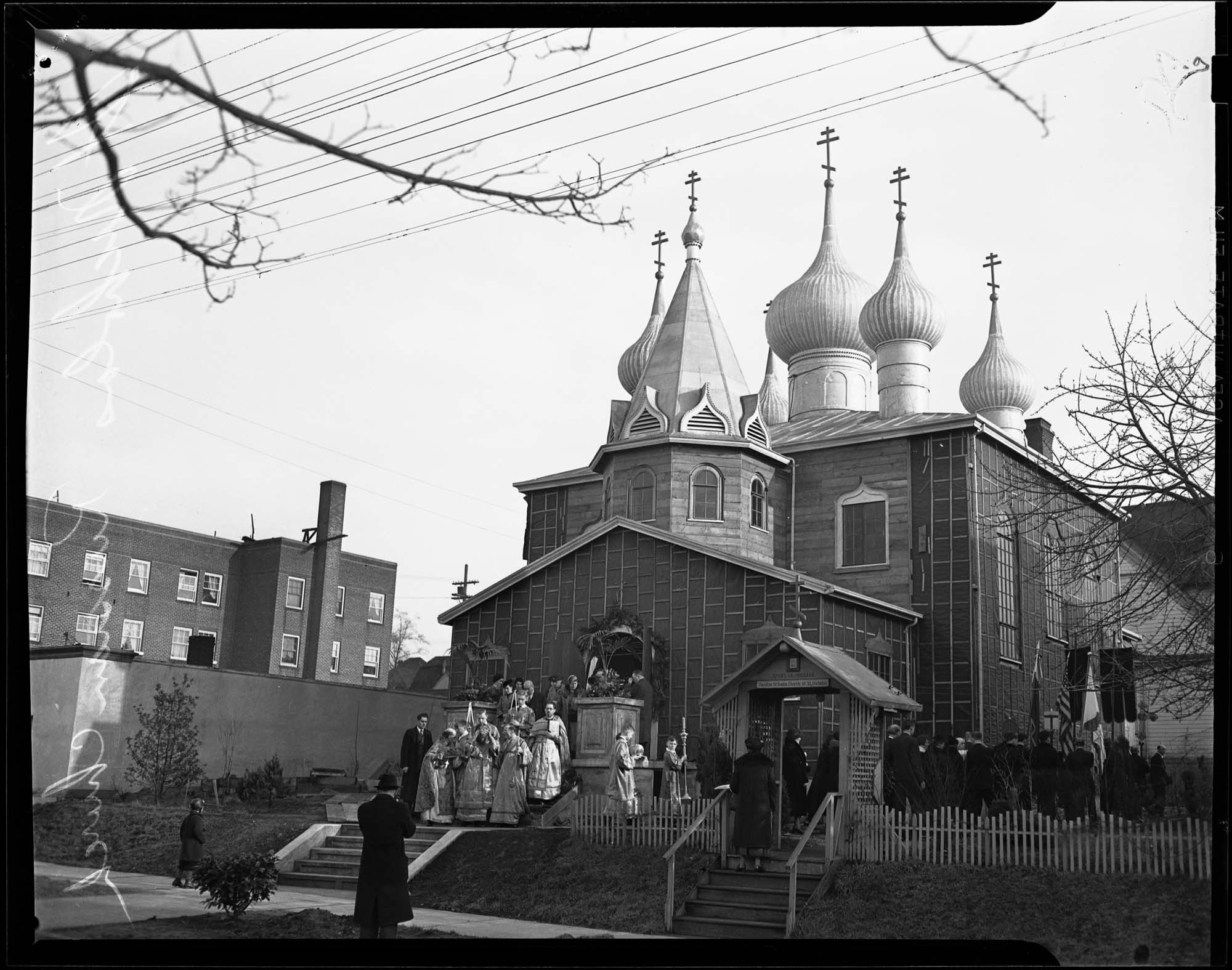 Image of St. Nicholas Russian Orthodox Church, Seattle, 1938