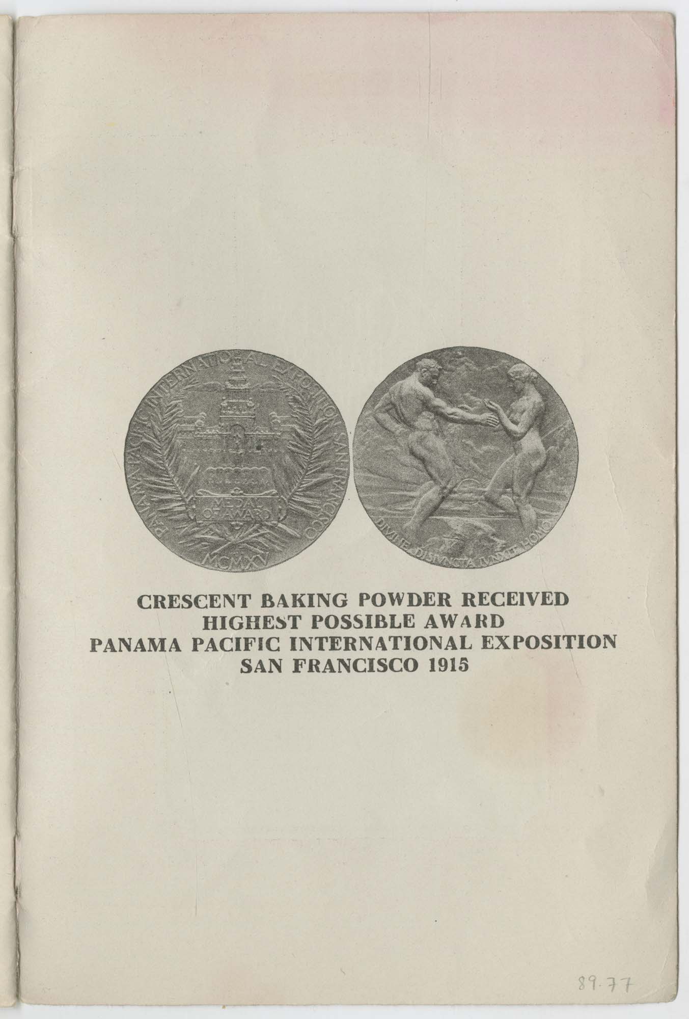 Image of Crescent Recipes for Every Day, circa 1919