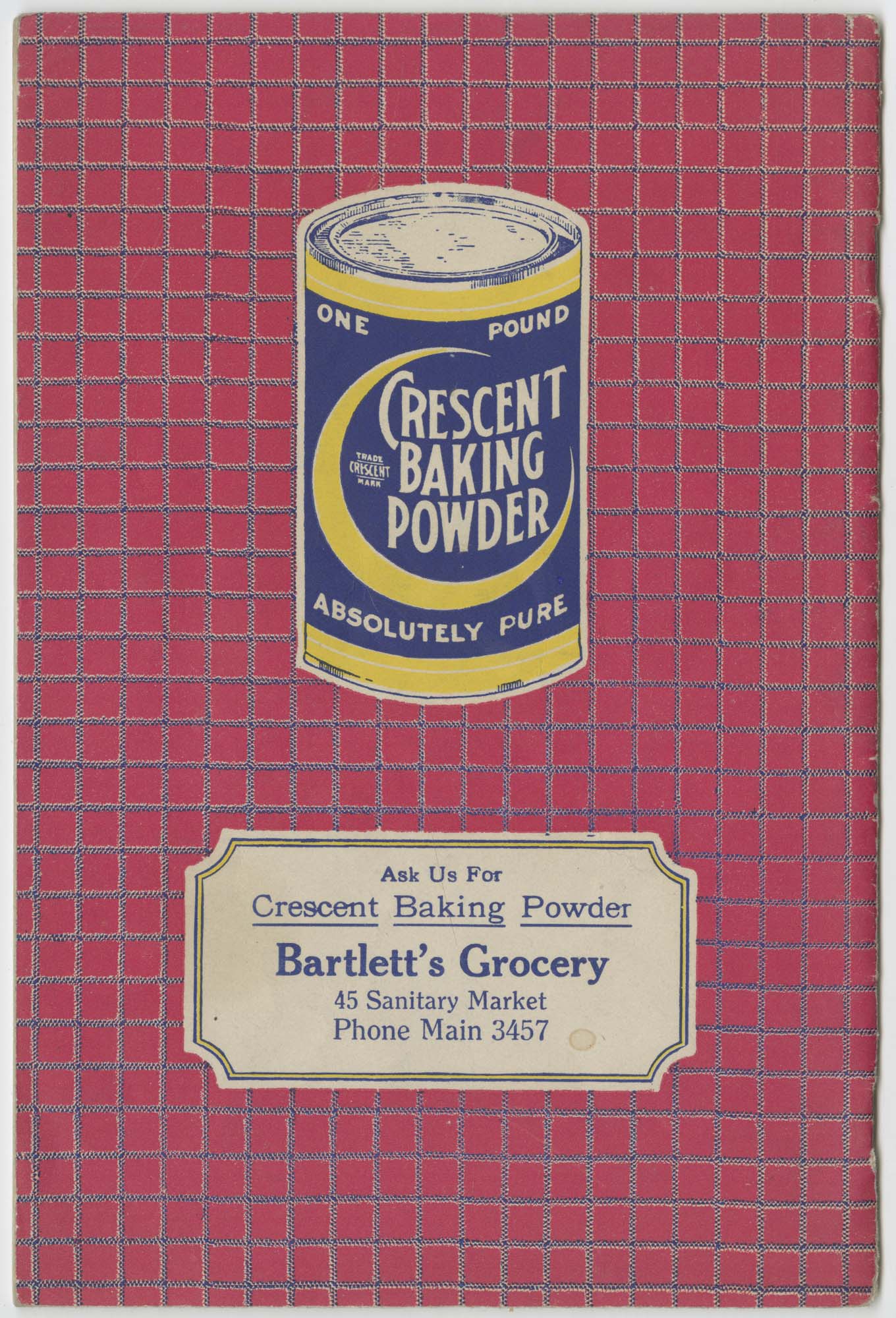 Image of Crescent Recipes for Every Day, circa 1919