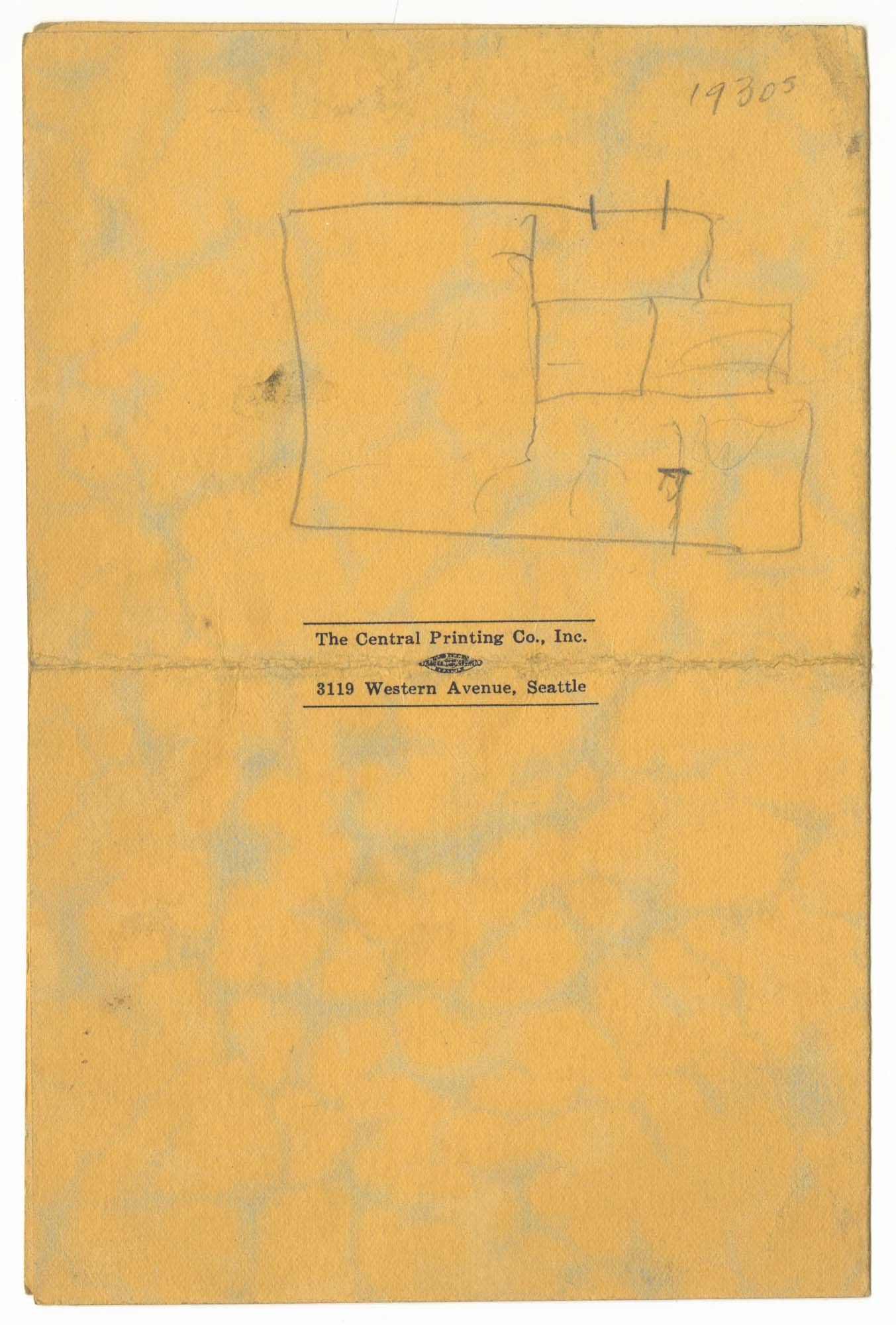 Image of John's Rendezvous menu, circa 1930