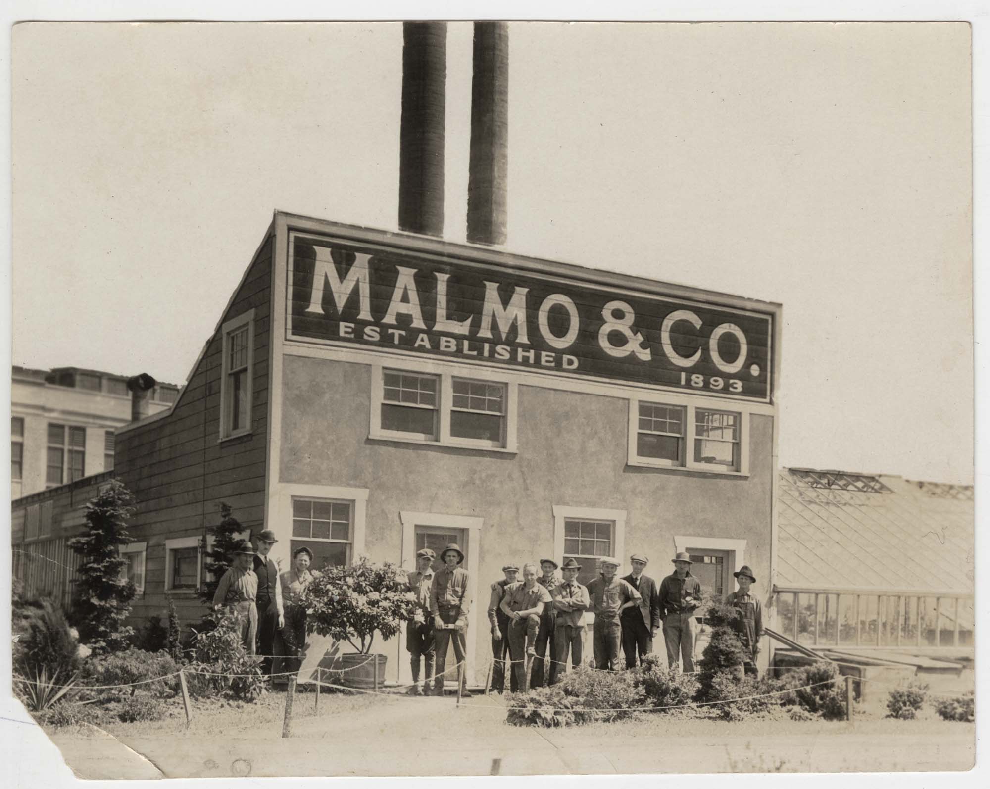 Image of Malmo & Company Nursery building, 1925