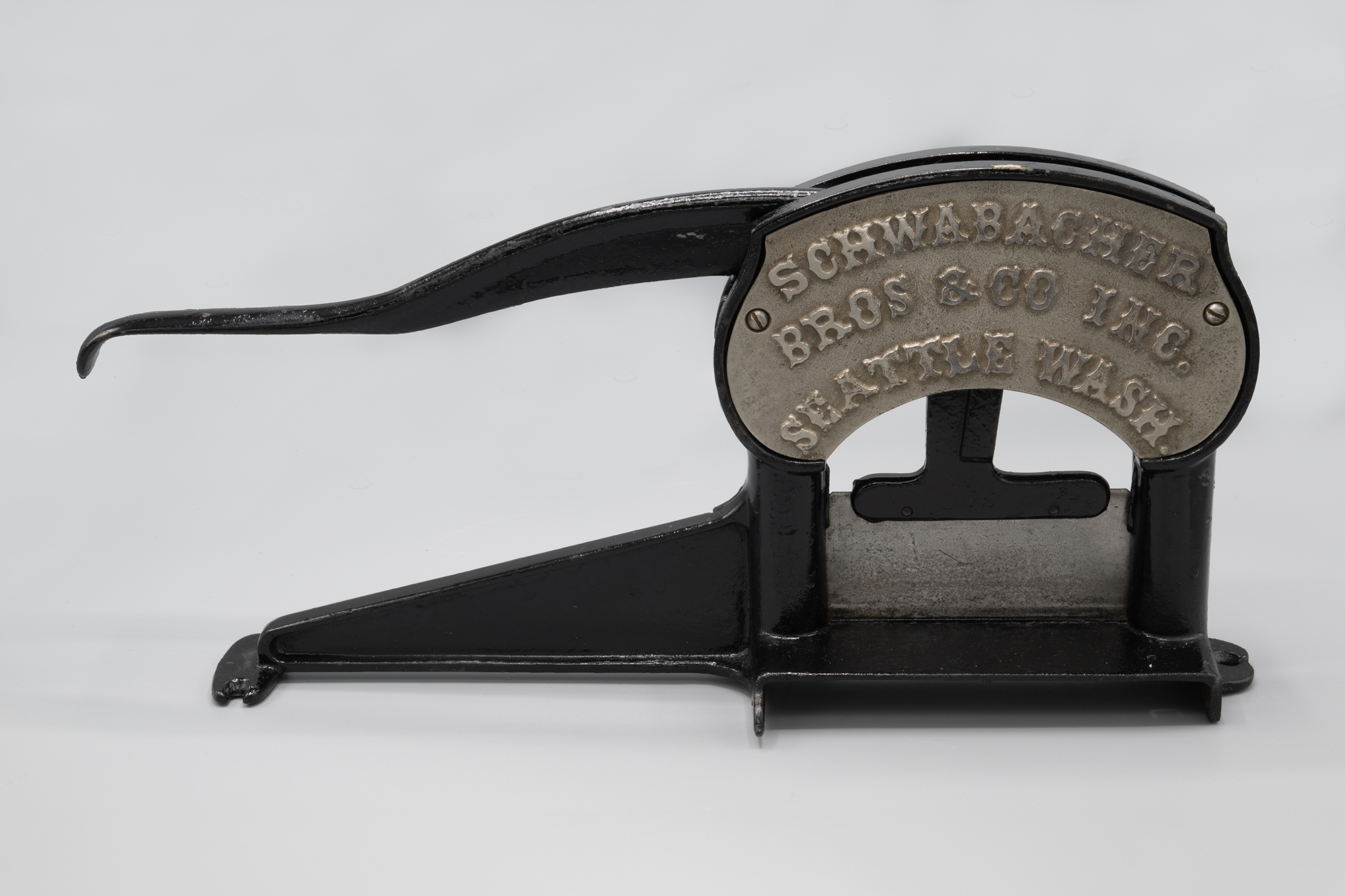 Image of Tobacco plug cutter from Schwabacher Bros. and Company, ca. 1910