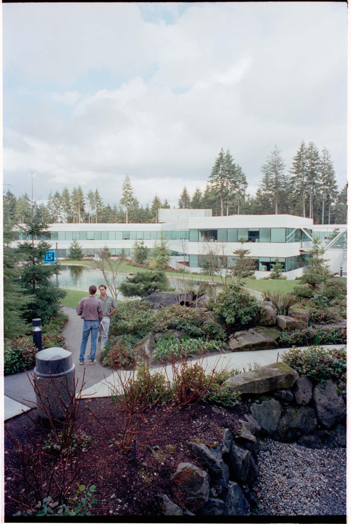 Image of Microsoft campus, March 10, 1991