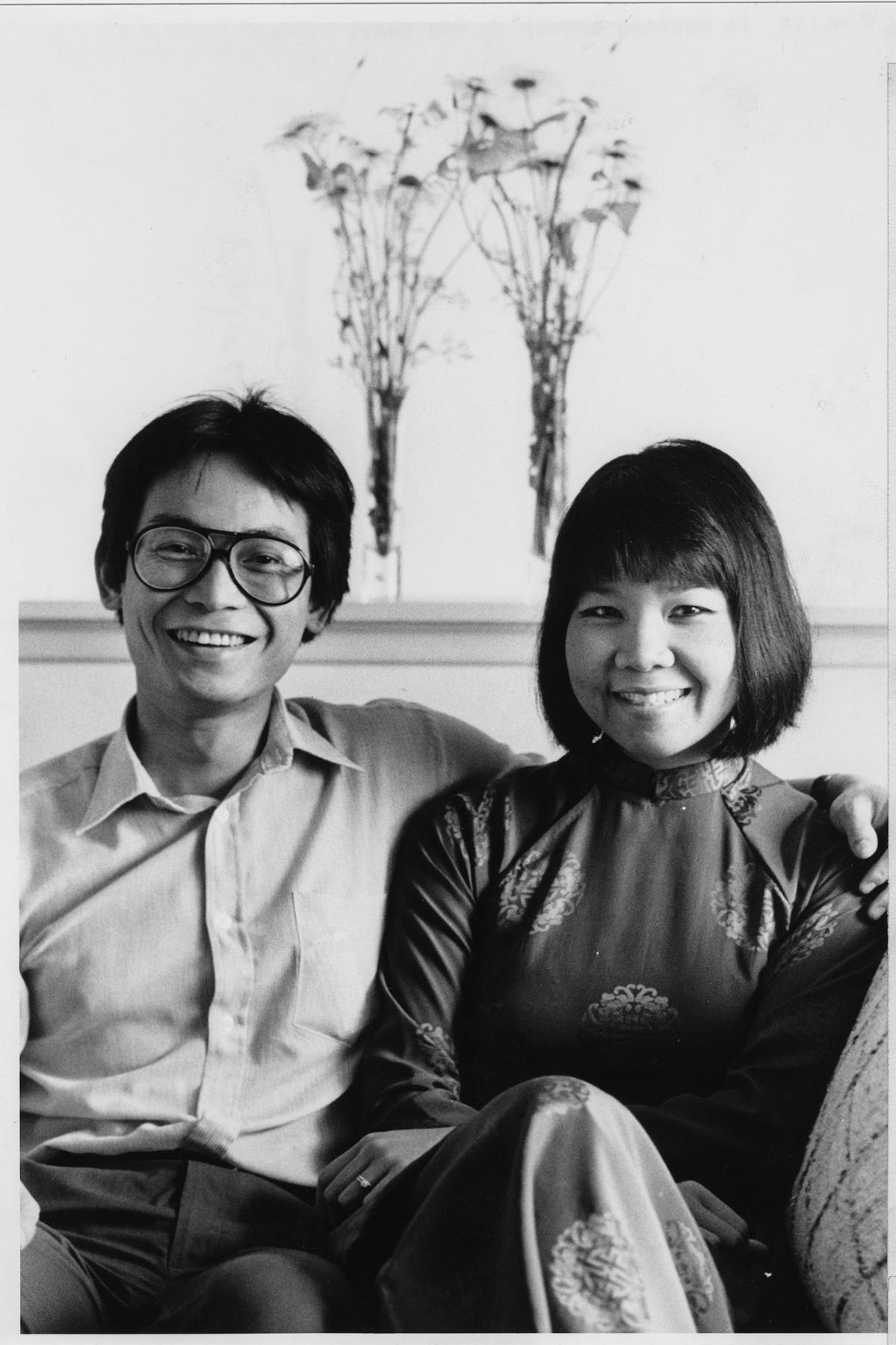 Image of Kimlien and Duong Tran, Bellevue, June 1985