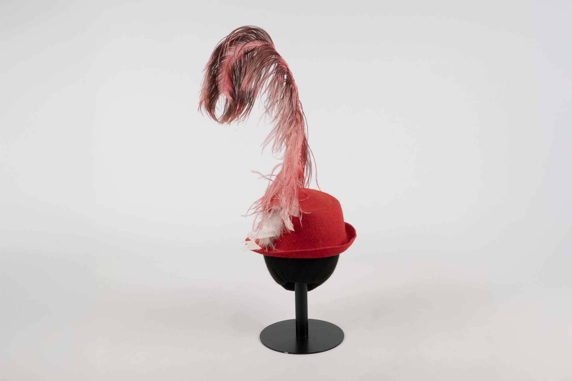Image of Seattle World's Fair feathered cap embroidered 