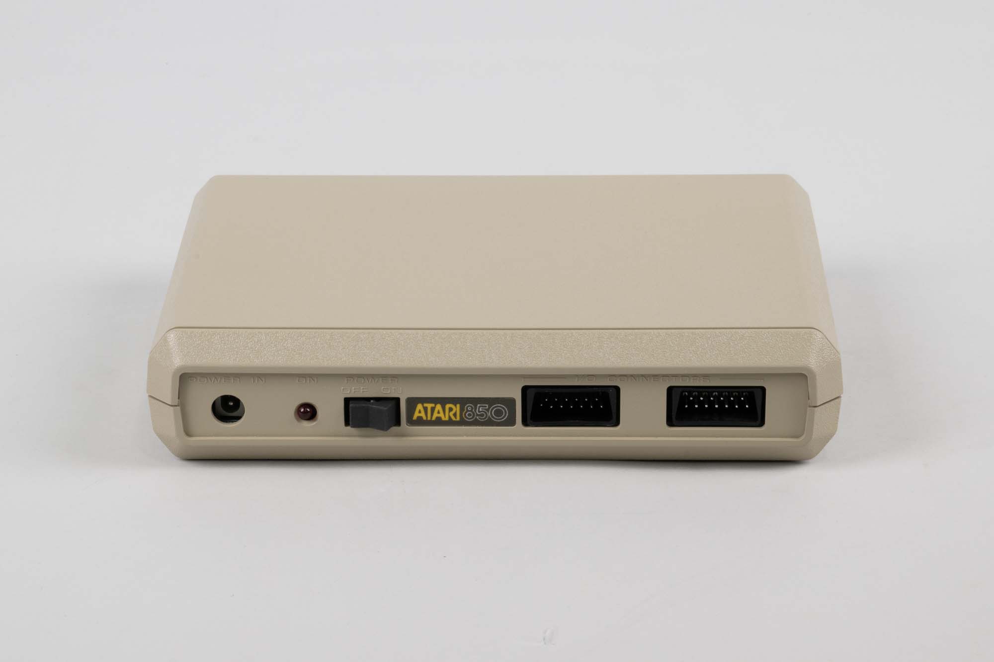 Image of Atari 850 interface module, ca. 1980, owned by Ric Weiland, one of Microsoft's first employees