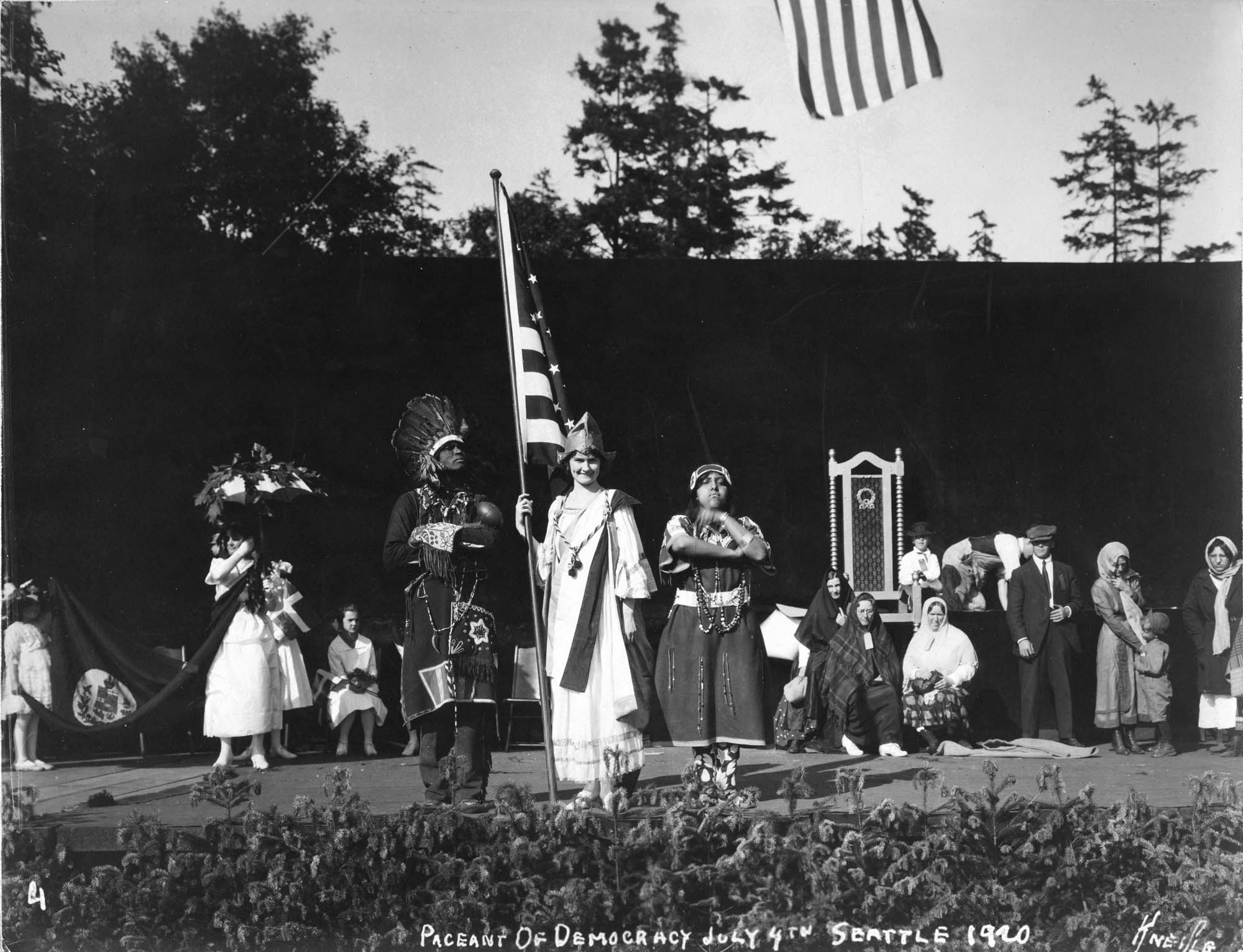 Image of Woman dressed as 