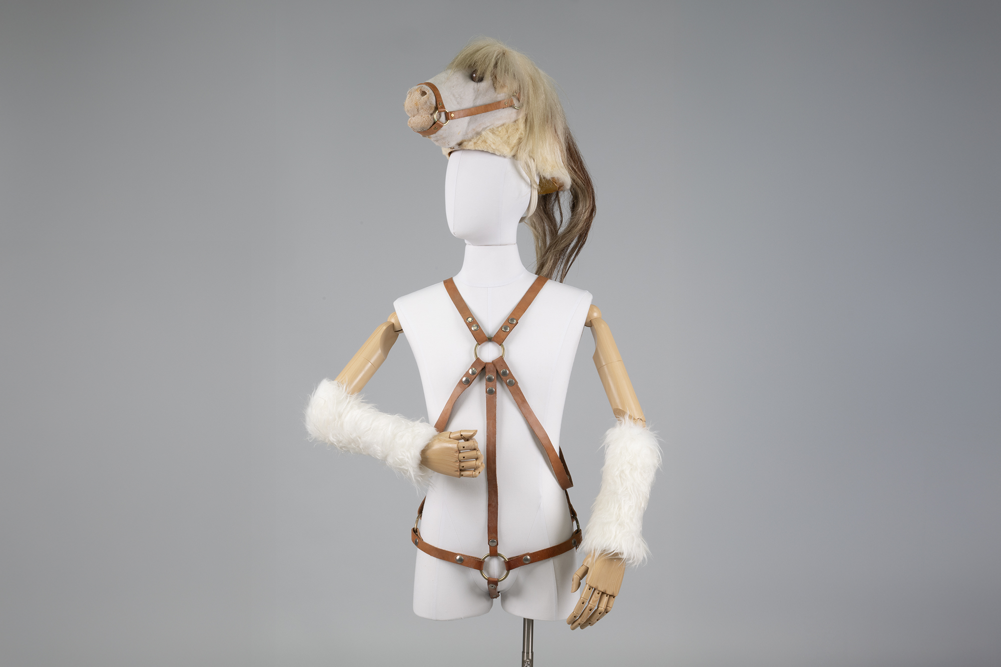 Image of Pegasus costume made and worn by Ric Weiland, 1983