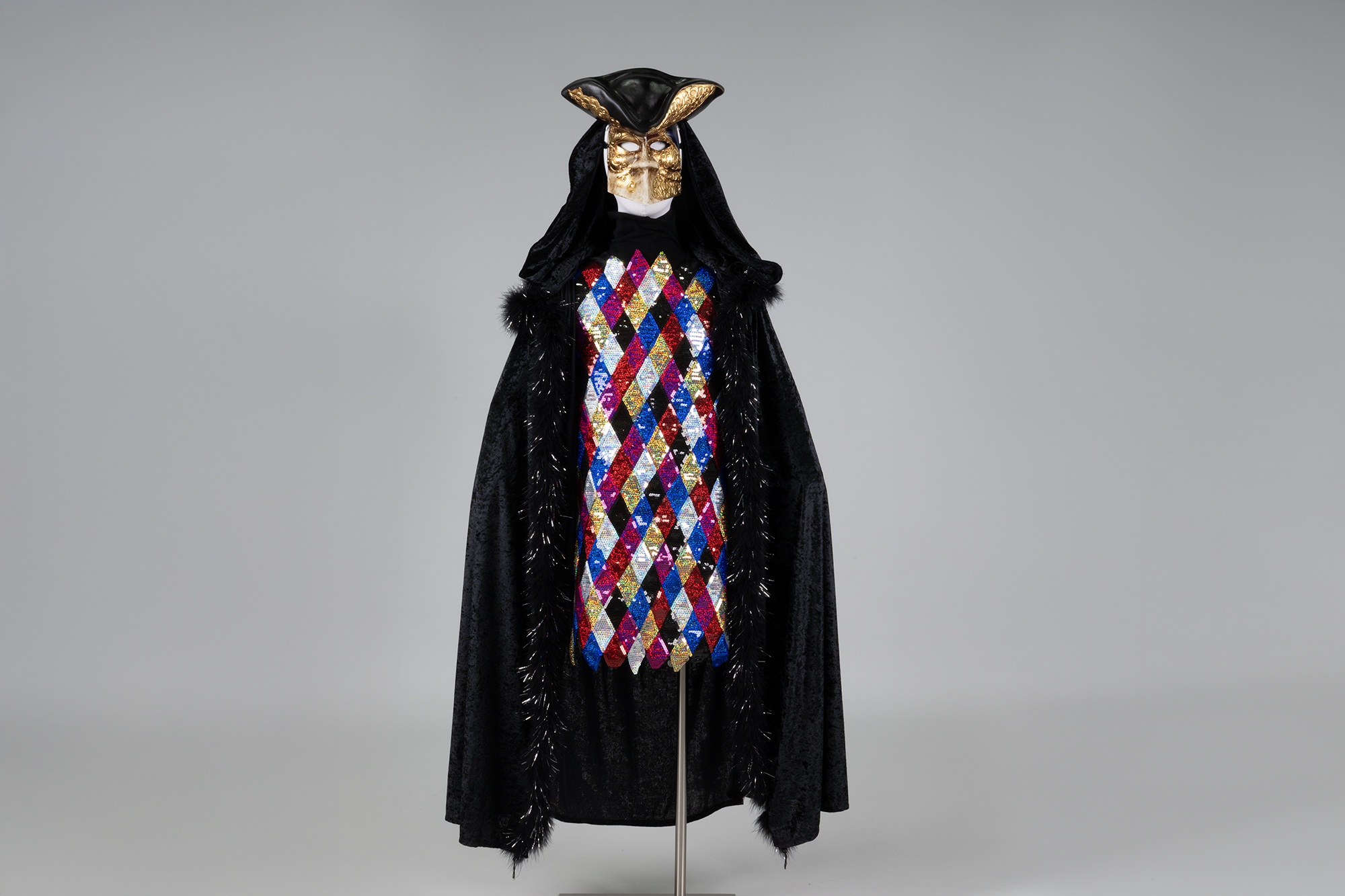Image of Masquerade costume worn by Ric Weiland, 1997