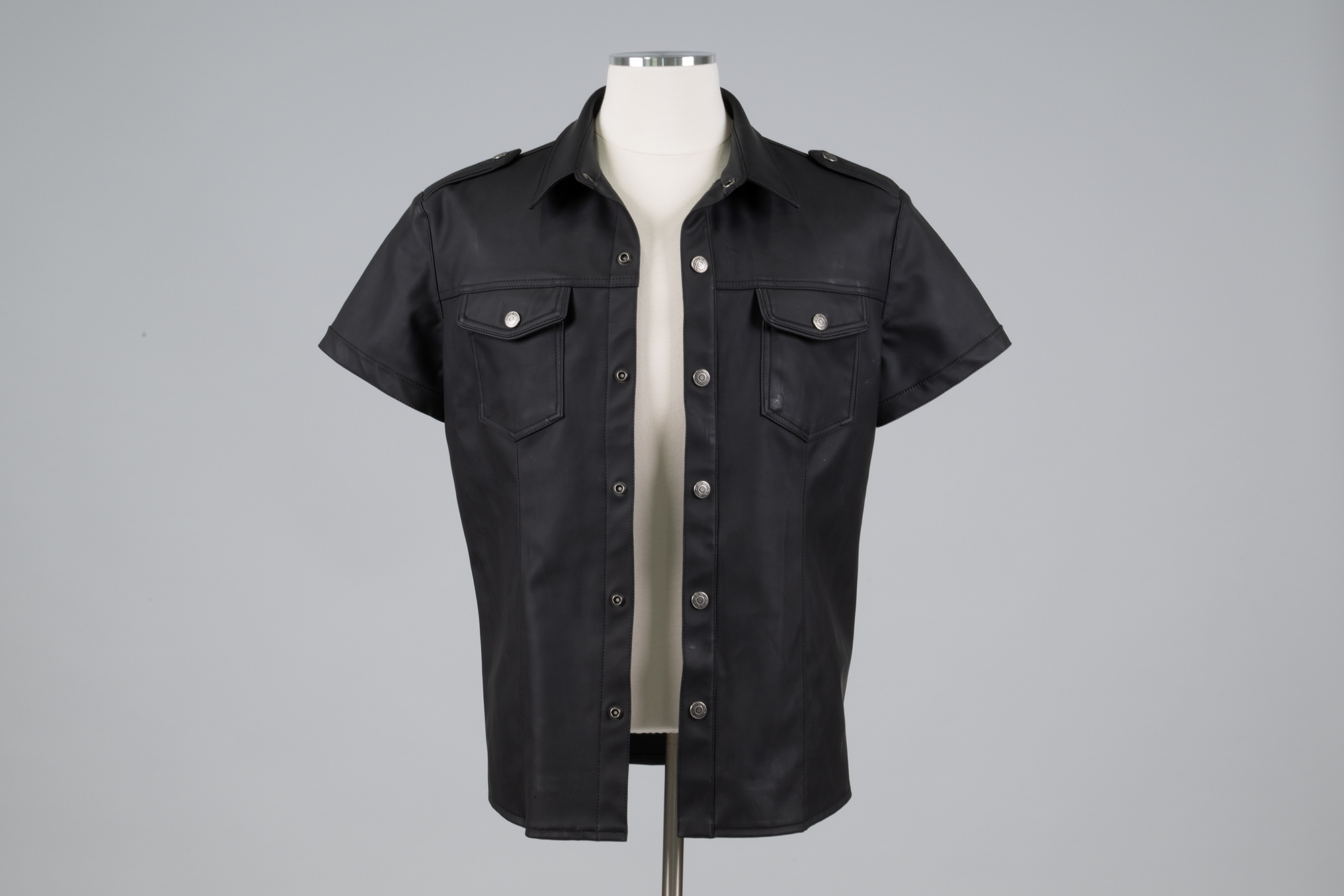 Image of Faux leather shirt owned by Ric Weiland and Mike Schaefer, ca. 1990s-2000s