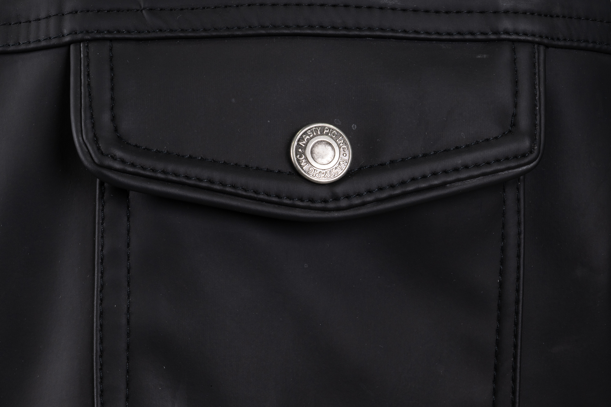 Image of Faux leather shirt owned by Ric Weiland and Mike Schaefer, ca. 1990s-2000s