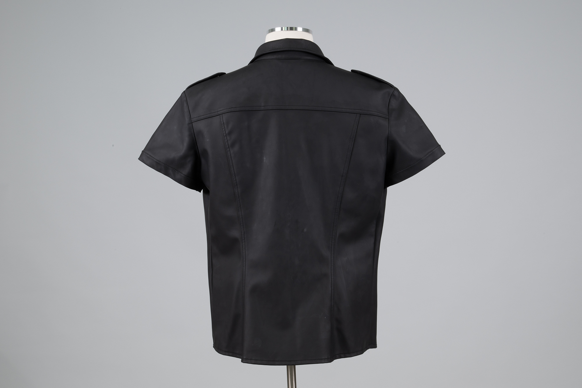 Image of Faux leather shirt owned by Ric Weiland and Mike Schaefer, ca. 1990s-2000s