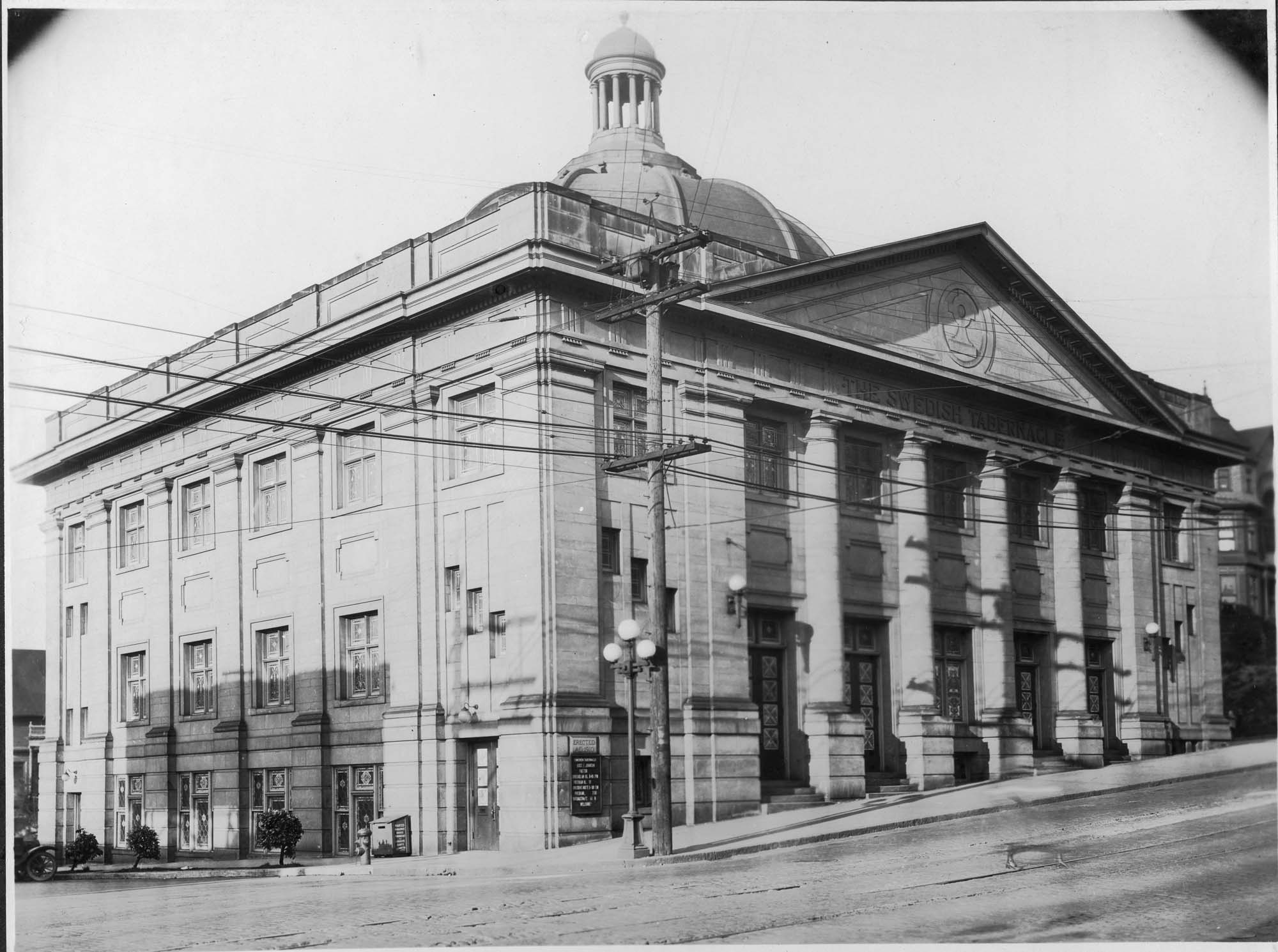 Image of Swedish Tabernacle, Seattle, circa 1925